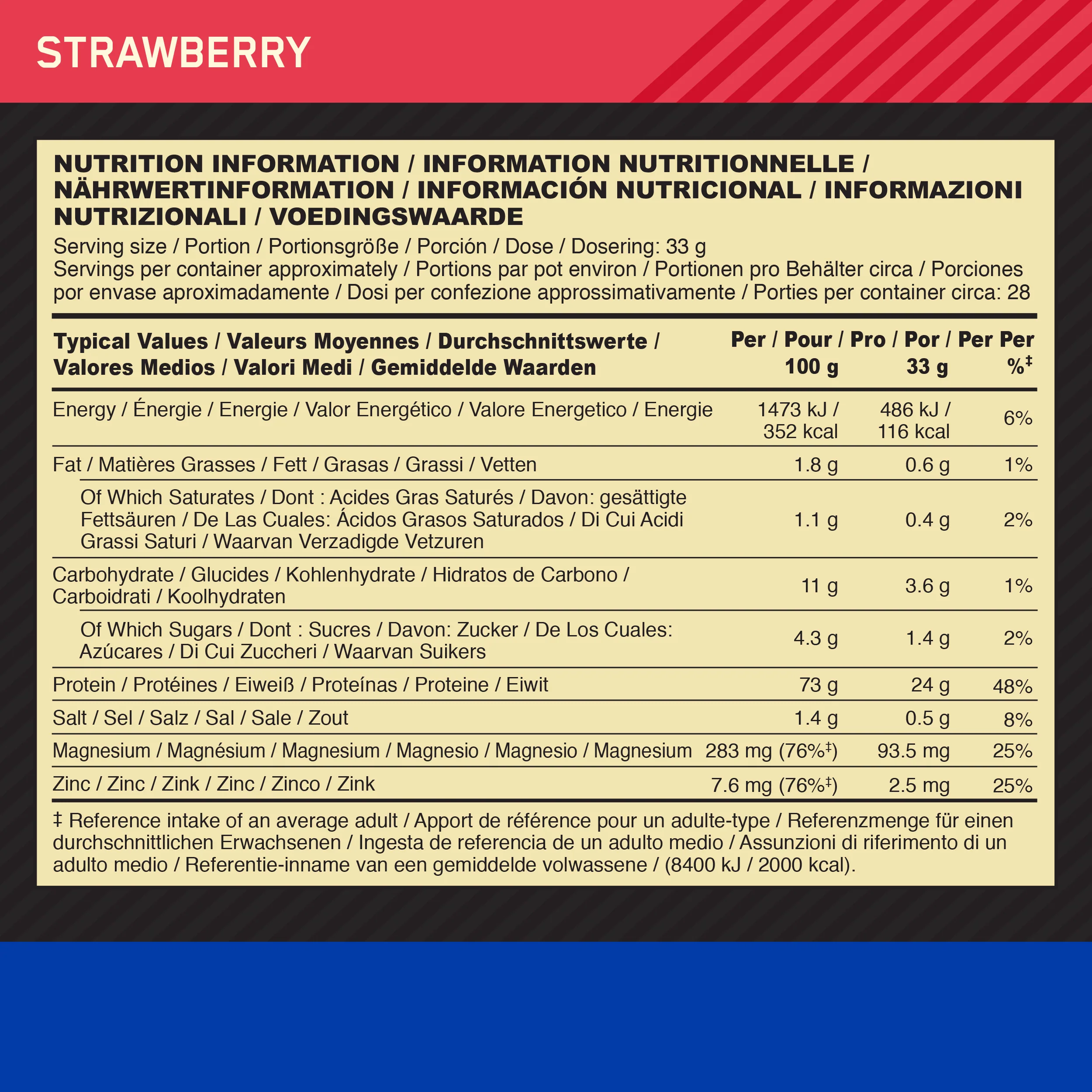 100% Casein (924g) - Image 38