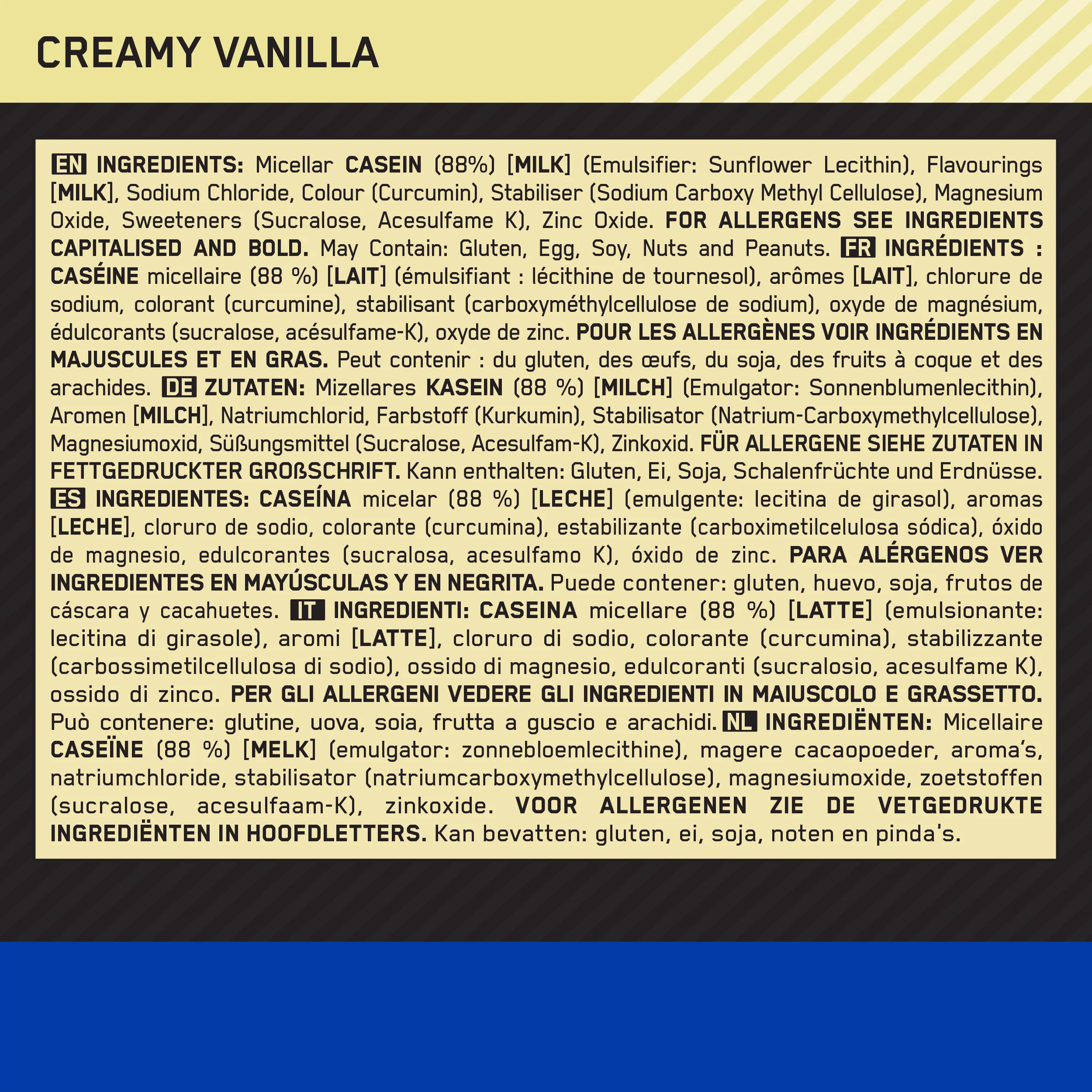 100% Casein Gold Standard (1820g) - Image 30