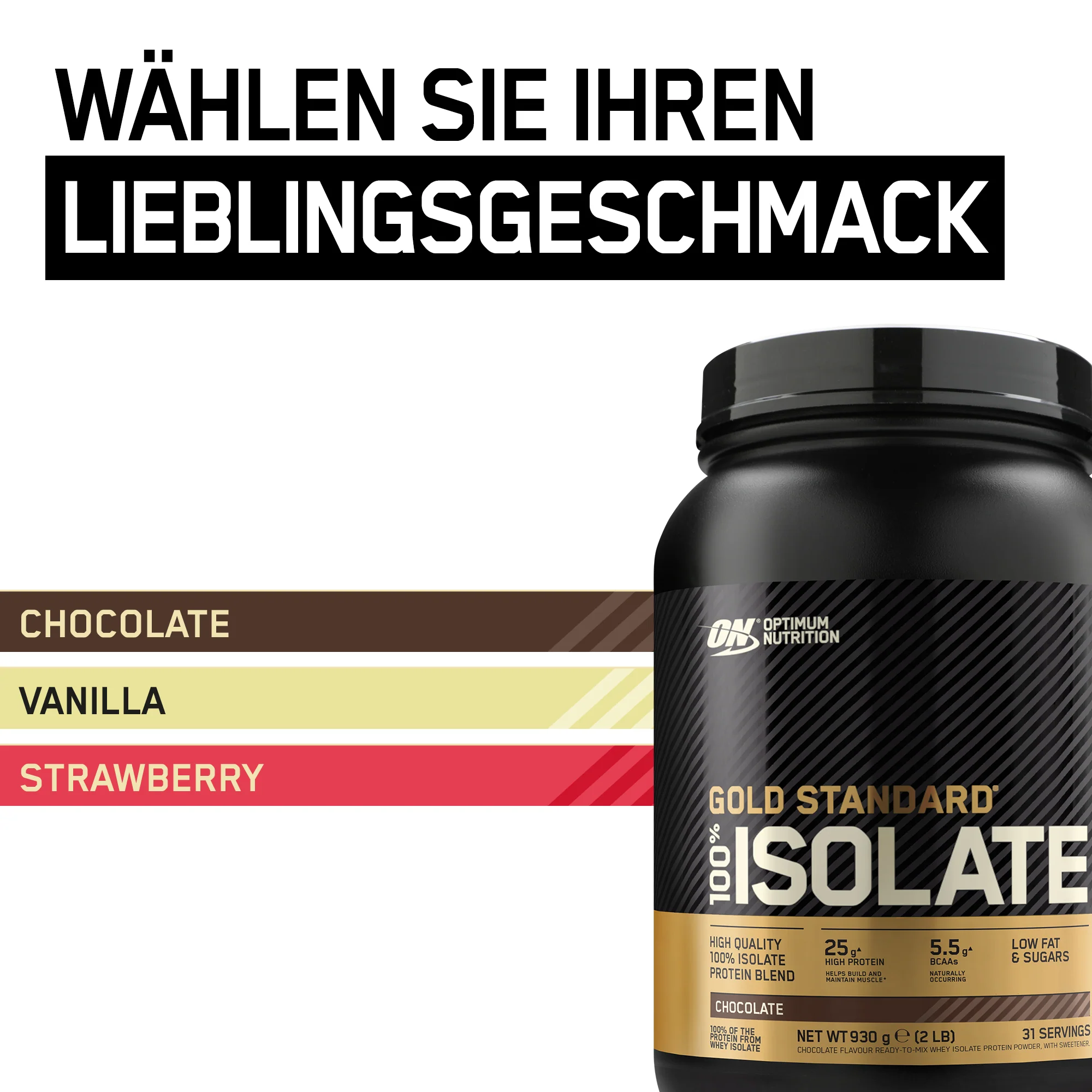 100% Gold Standard Isolate (930g) - Image 21