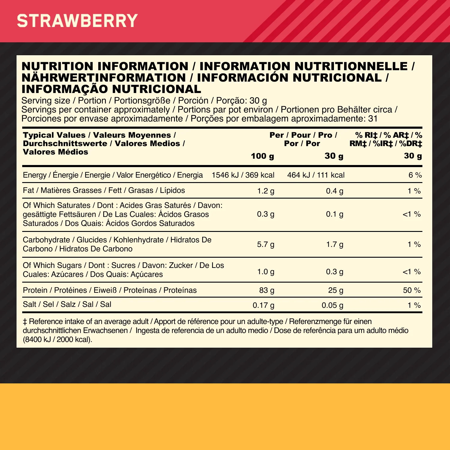 100% Gold Standard Isolate (930g) - Image 26