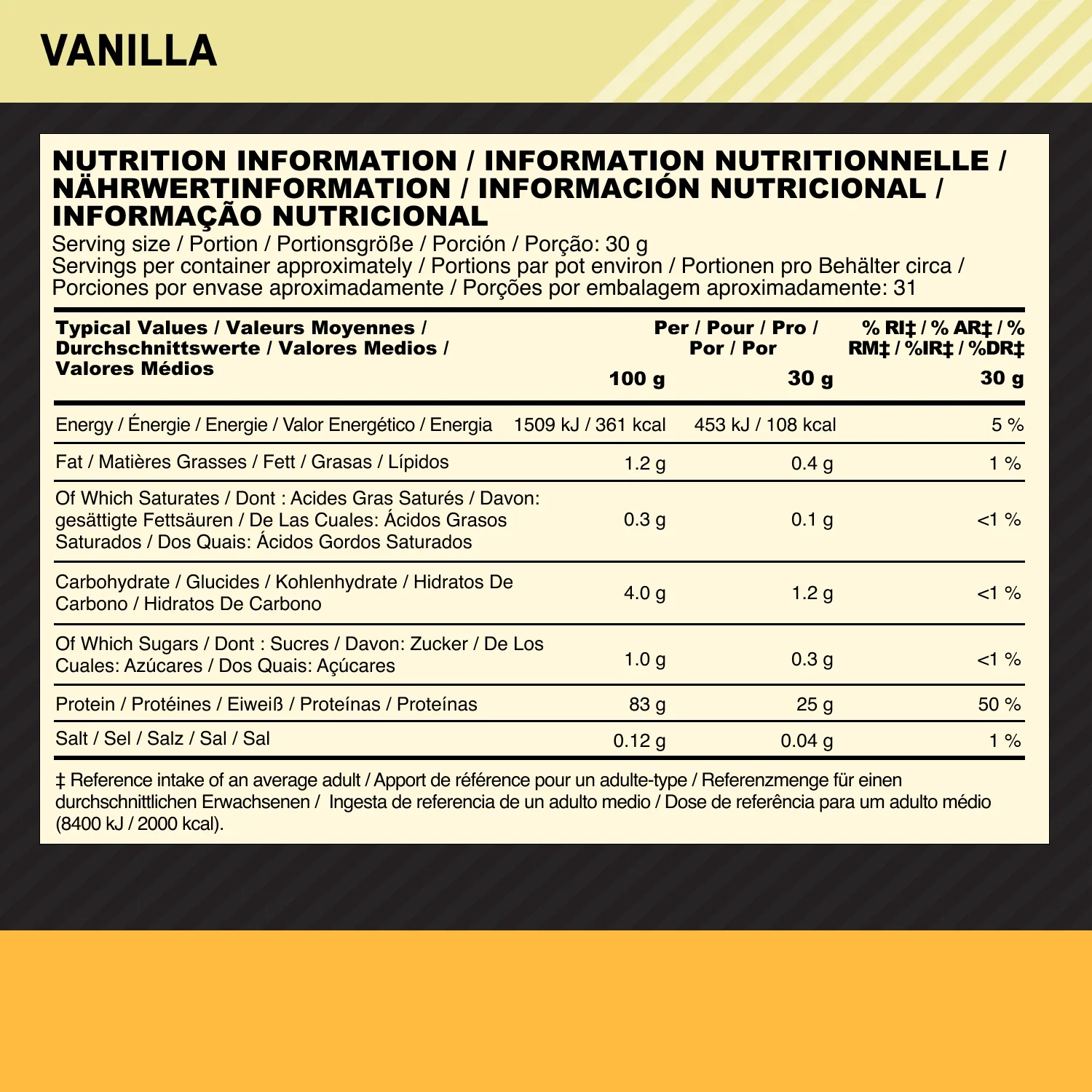 100% Gold Standard Isolate (930g) - Image 28