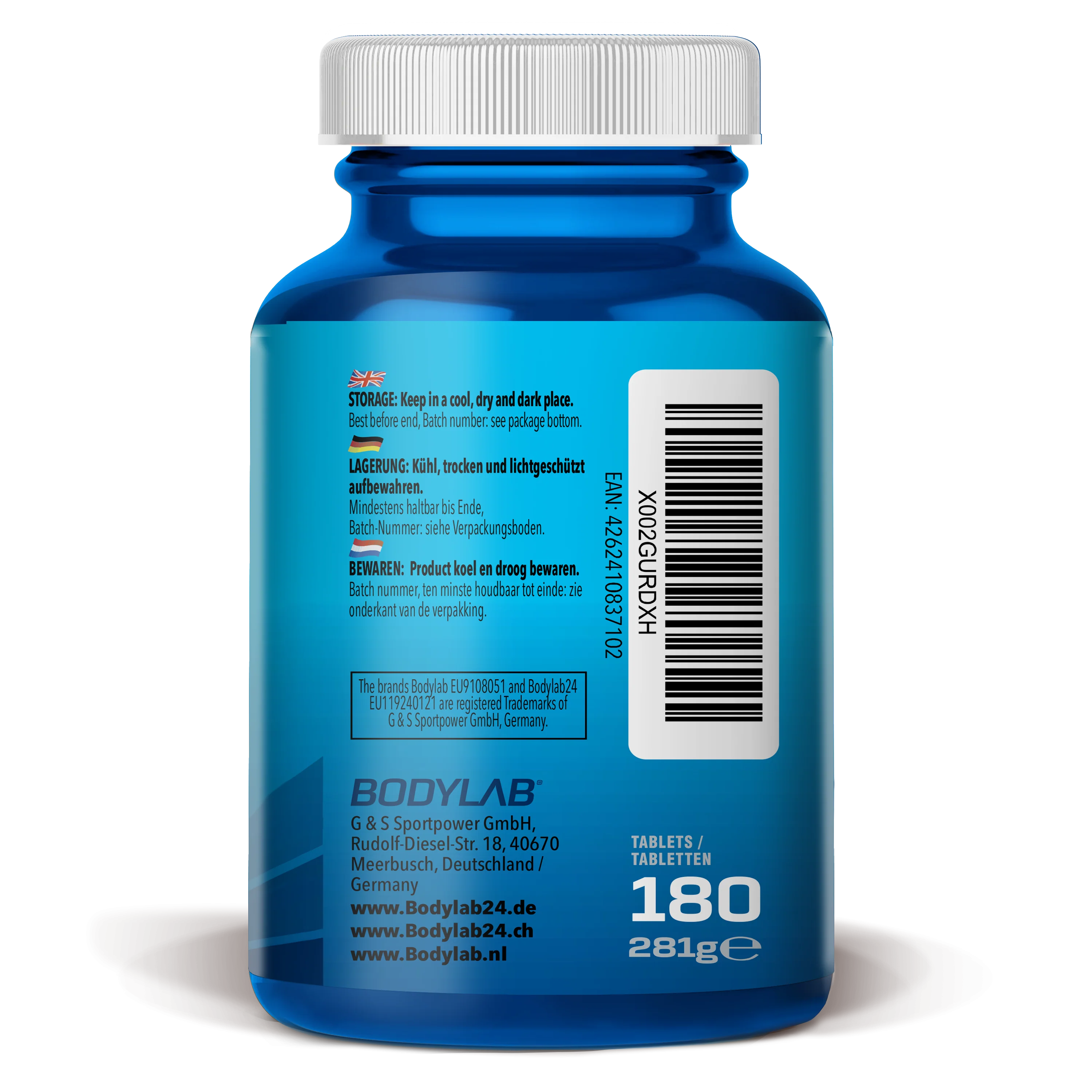 100% Magnesium Bisglycinat (180 Tabletten) - Image 4