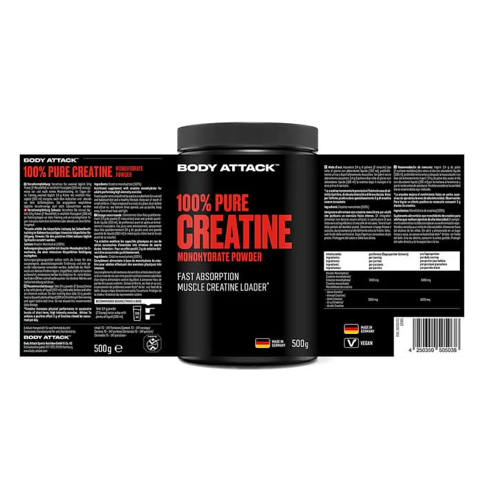 100% Pure Creatine (500g) - Image 3