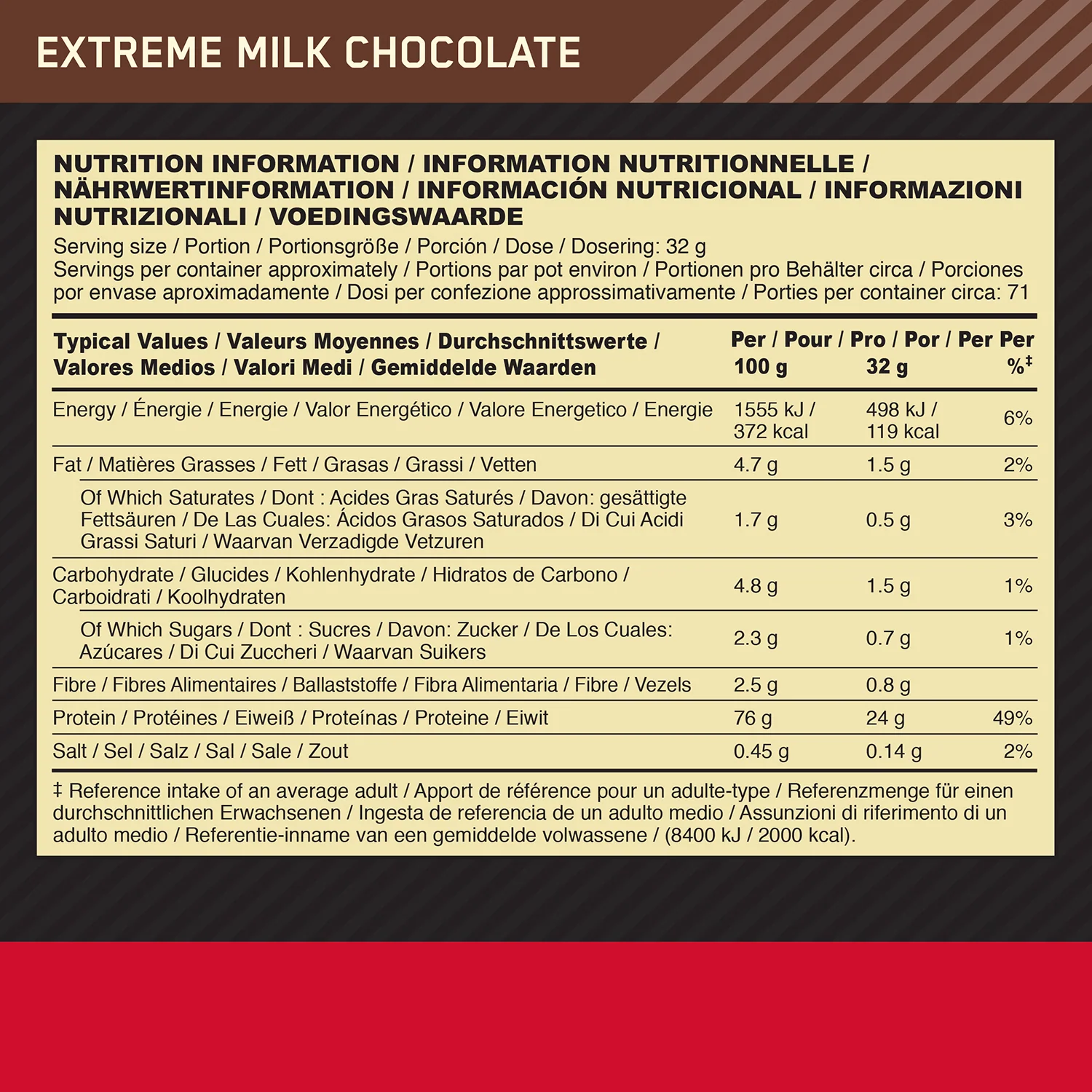 100% Whey Gold Standard (2270g) - Image 24