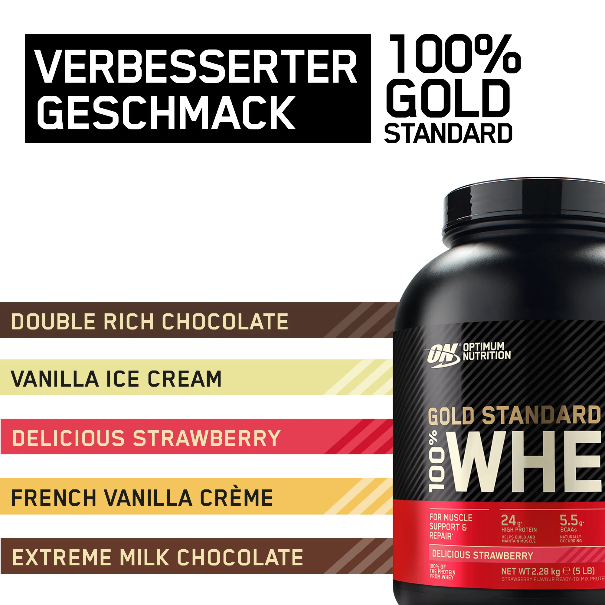 100% Whey Gold Standard (4530g) - Image 14