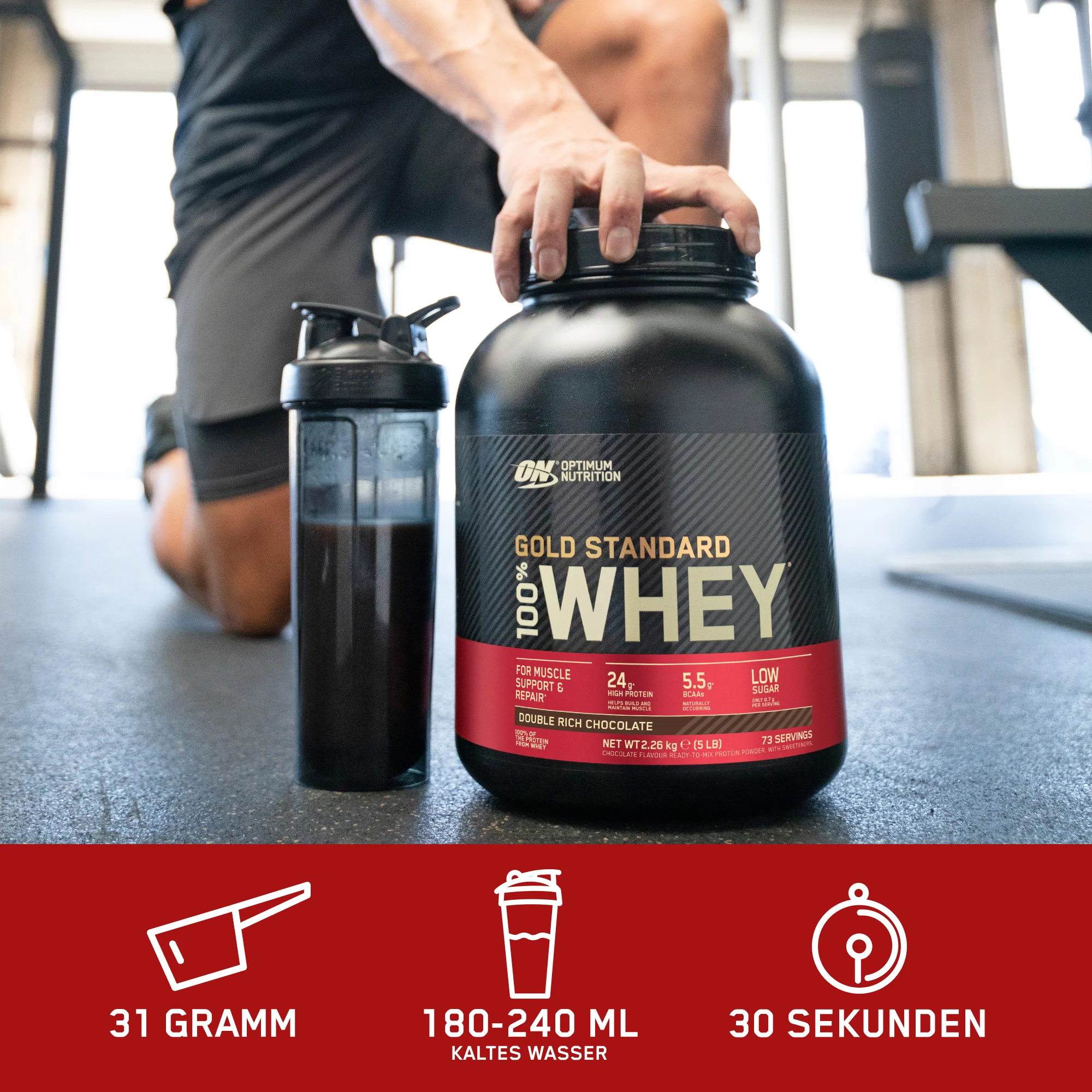 100% Whey Gold Standard (450g) - Image 13