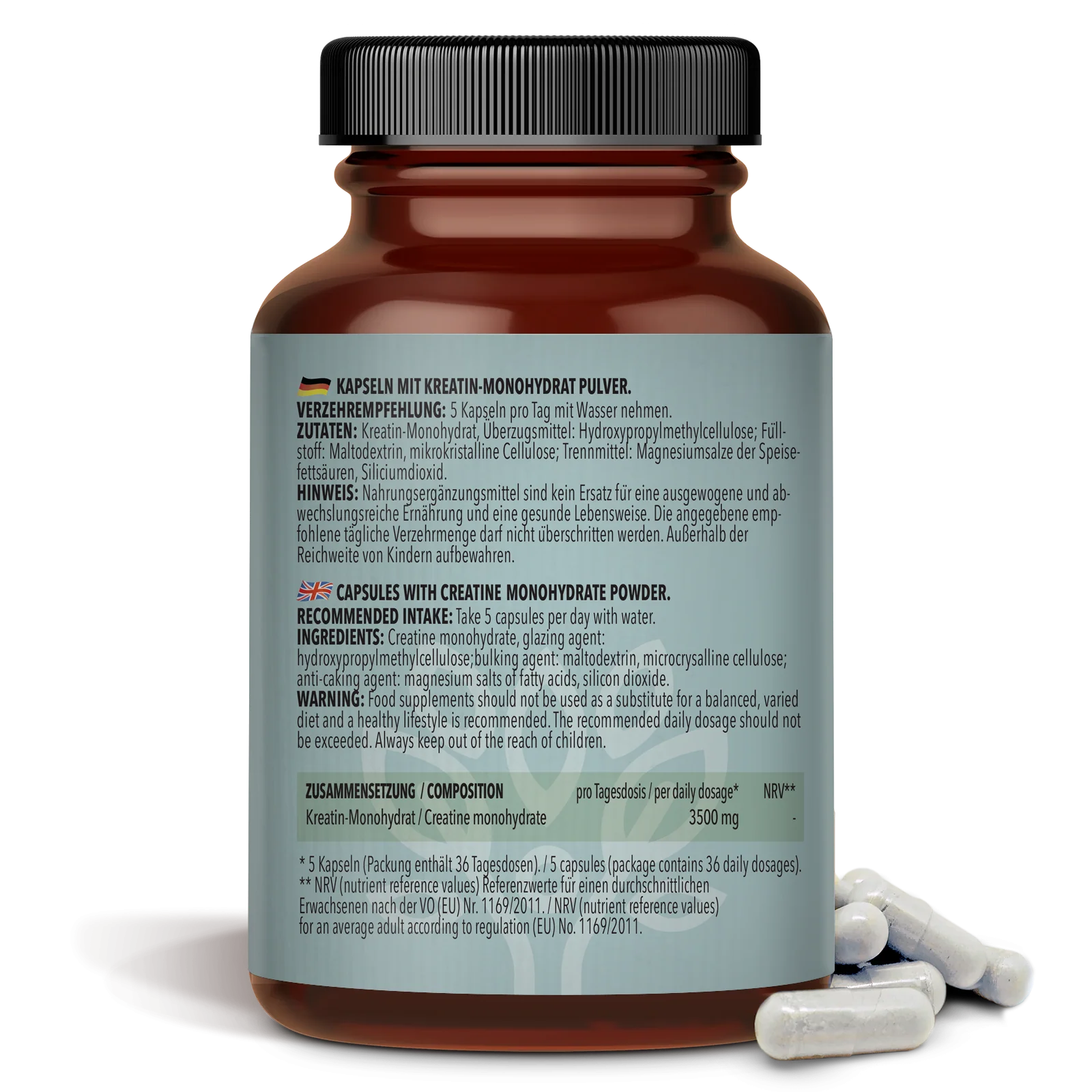2 x Kreatin Monohydrat (2 x 180 Kapseln) - Image 5