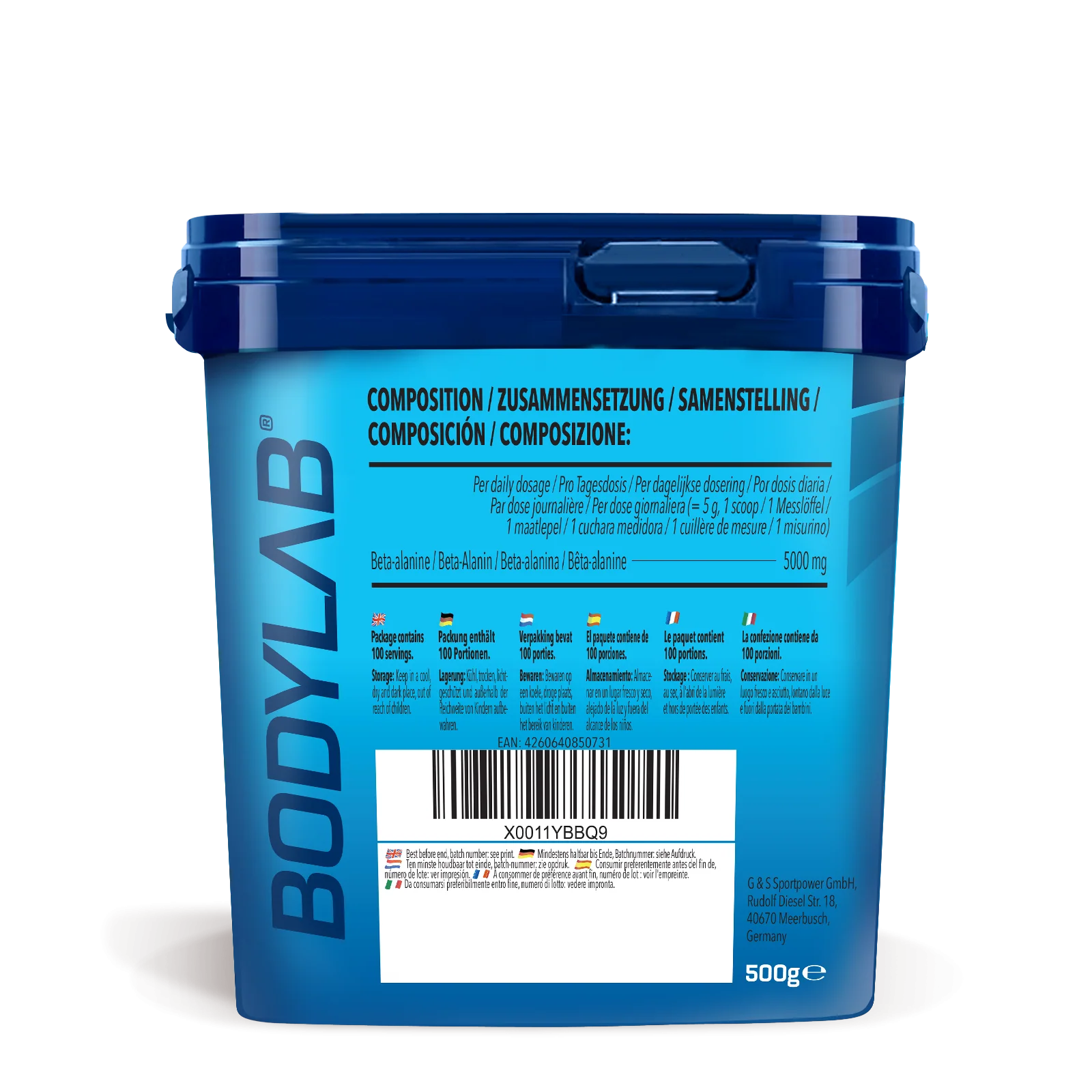 3 x Beta-Alanine (je 500g) - Image 2