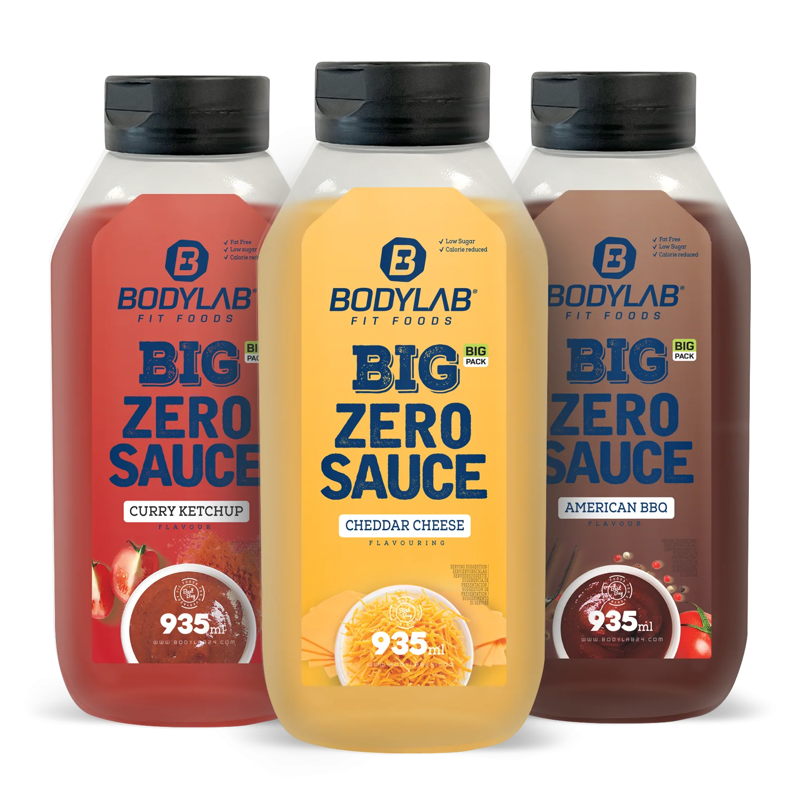 3 x Big ZERO Sauce (je 935ml)