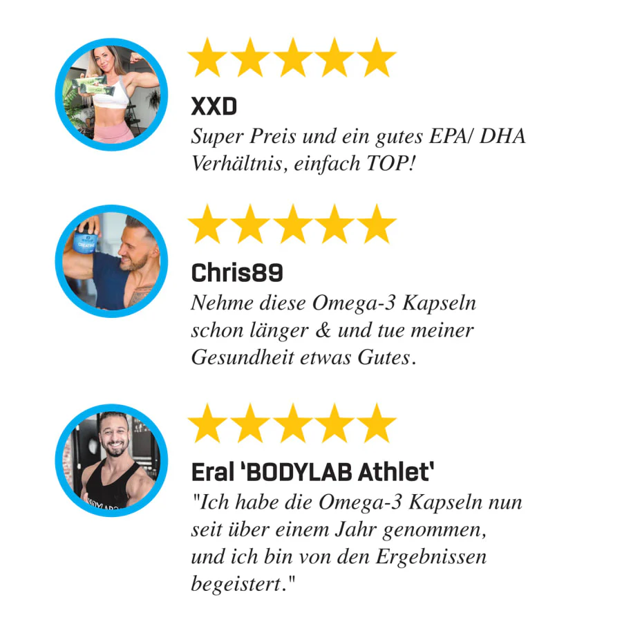 3 x Omega-3 (je 120 Kapseln) - Image 3