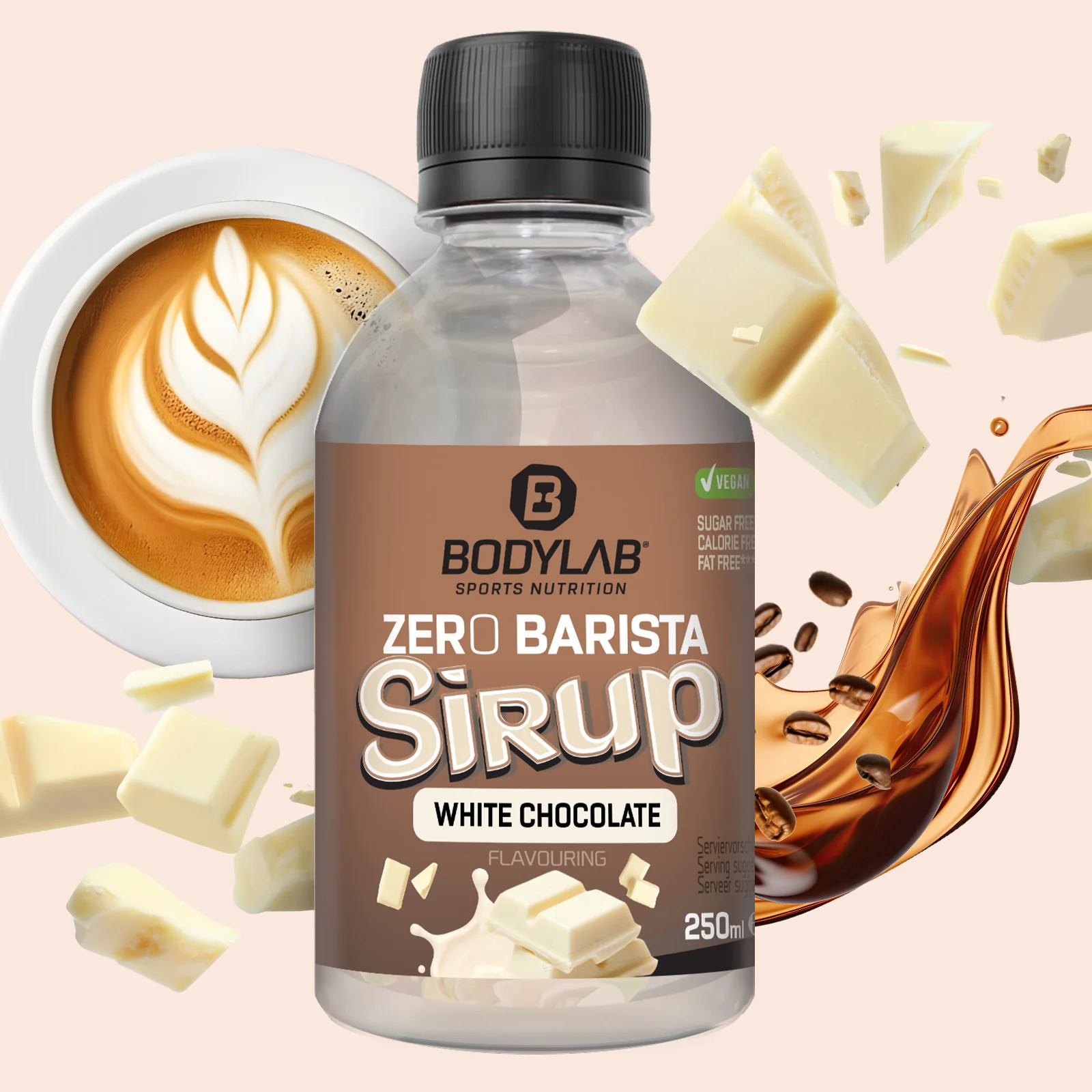 3 x Zero Barista Sirup (250ml) - Image 6