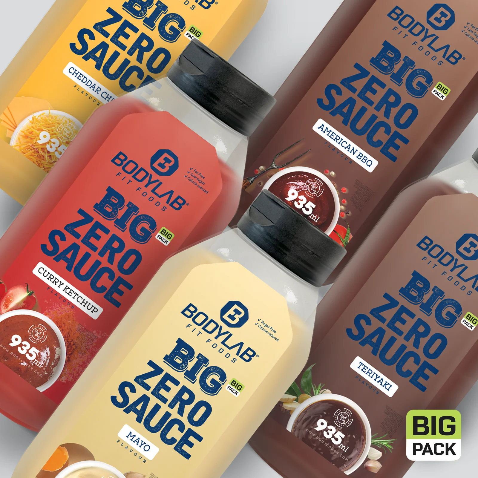 5 x Big ZERO Sauce (je 935ml) - Image 2