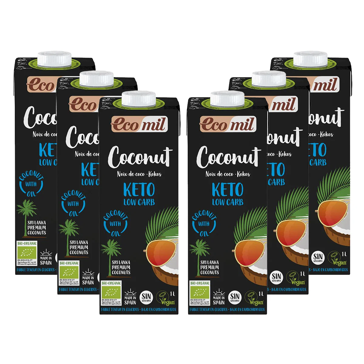 6x Keto Kokosdrink (6x1000ml)