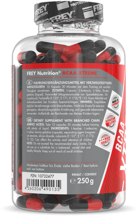 Anabolic BCAA + (250 Kapseln) - Image 2