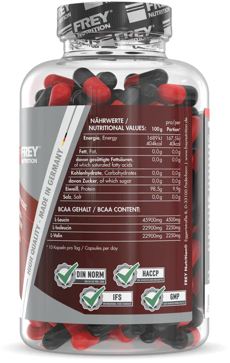 Anabolic BCAA + (250 Kapseln) - Image 3