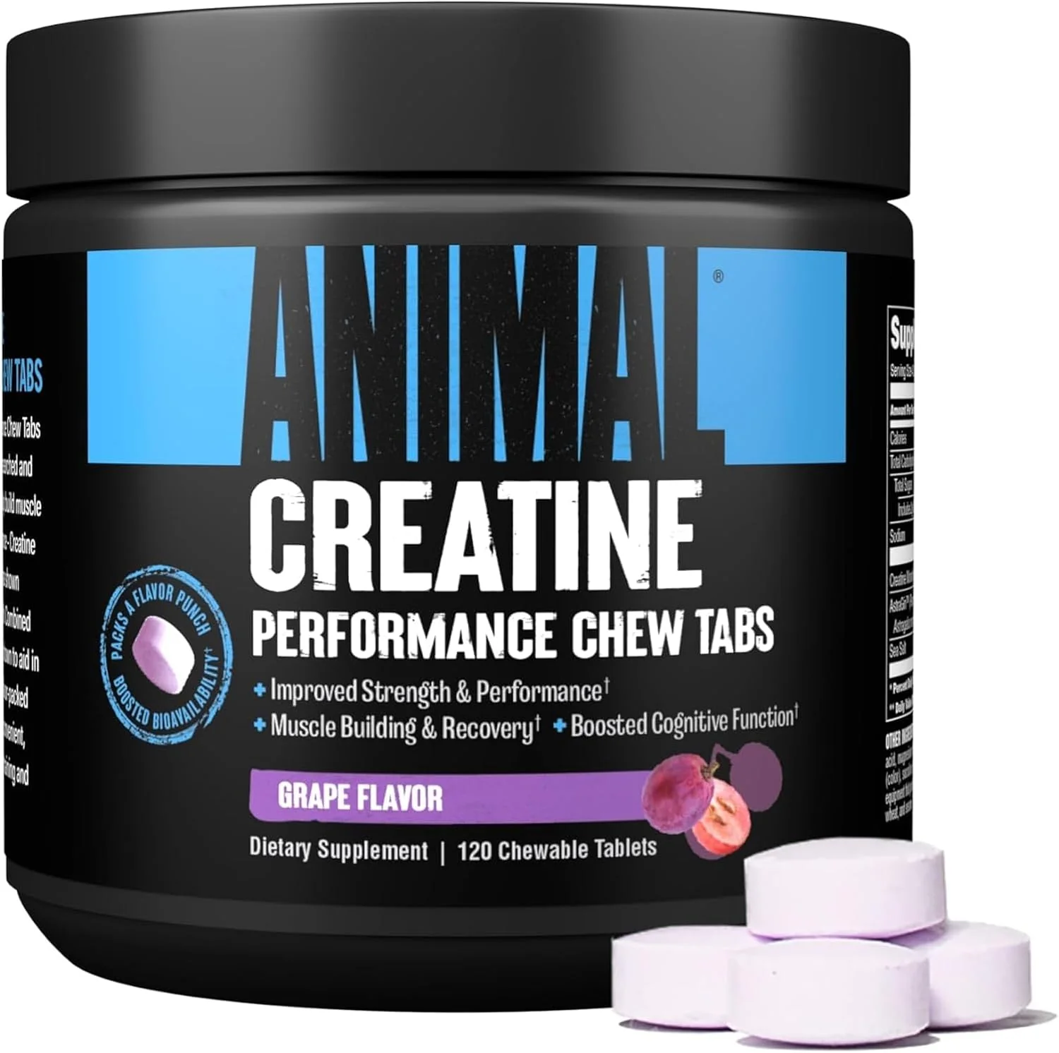 Animal Creatine Chews (120 Kautabletten) - Image 3