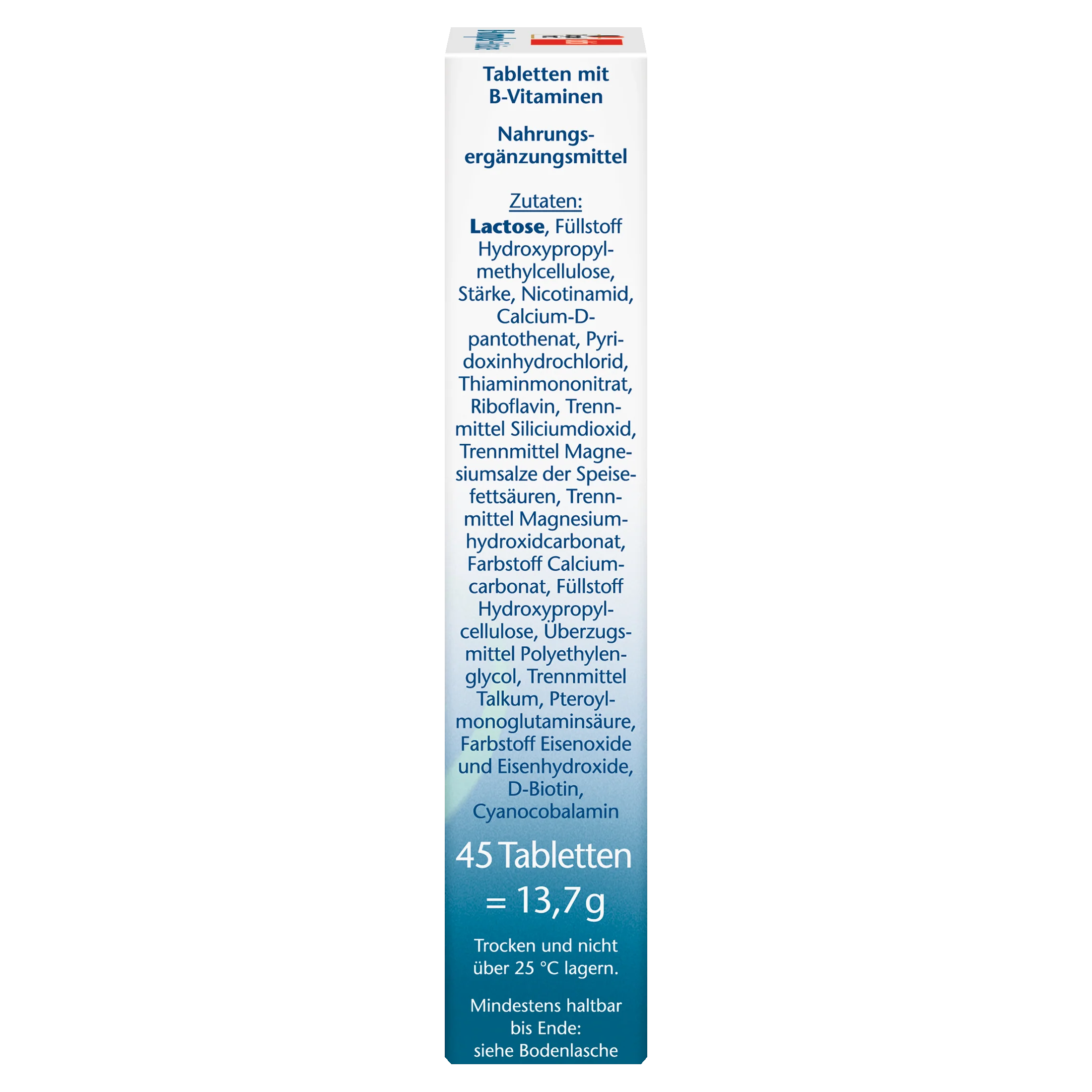 B-Komplex + Folsäure Depot (45 Tabletten) - Image 3