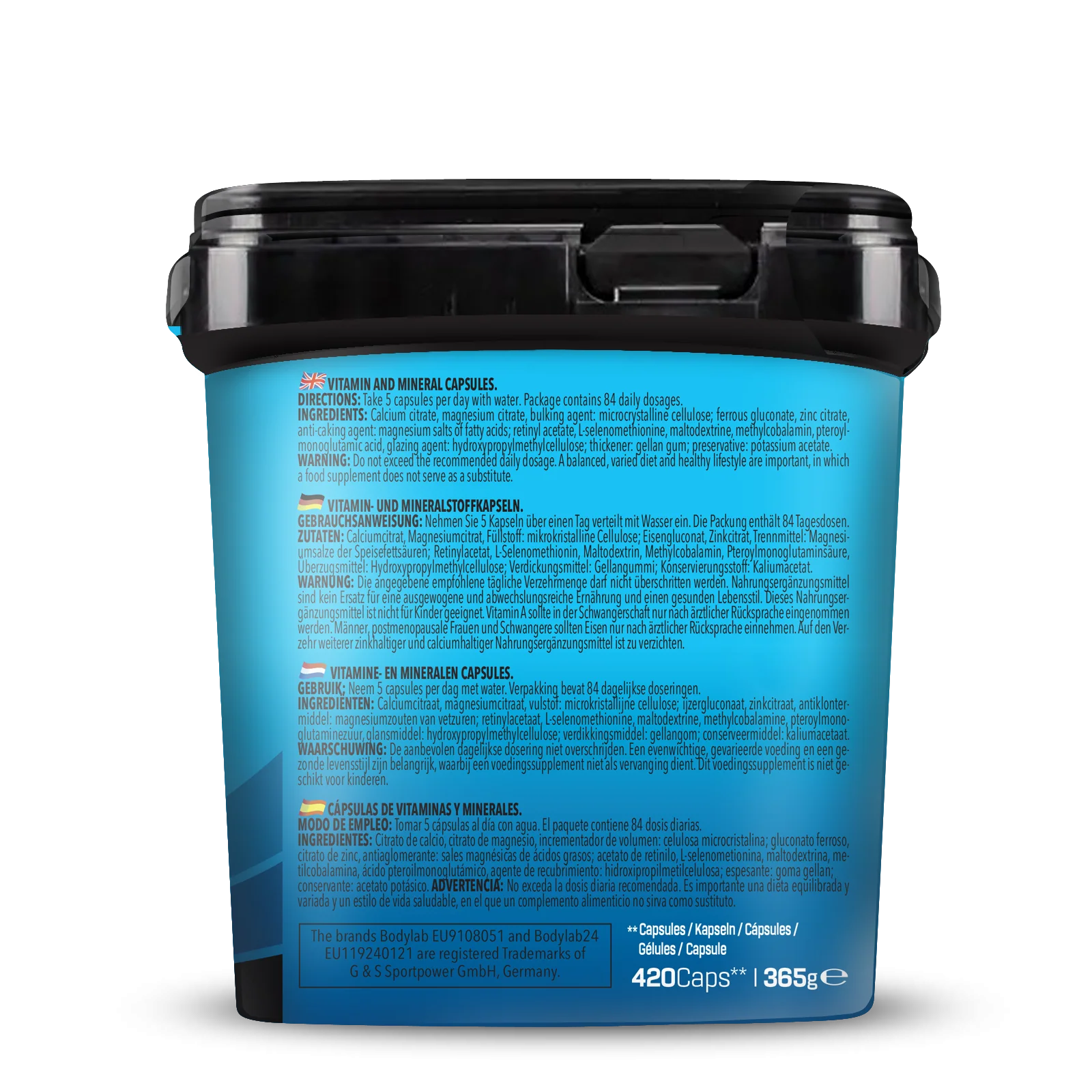 BIG PACK Mineral Complex (420 Kapseln) - Image 3