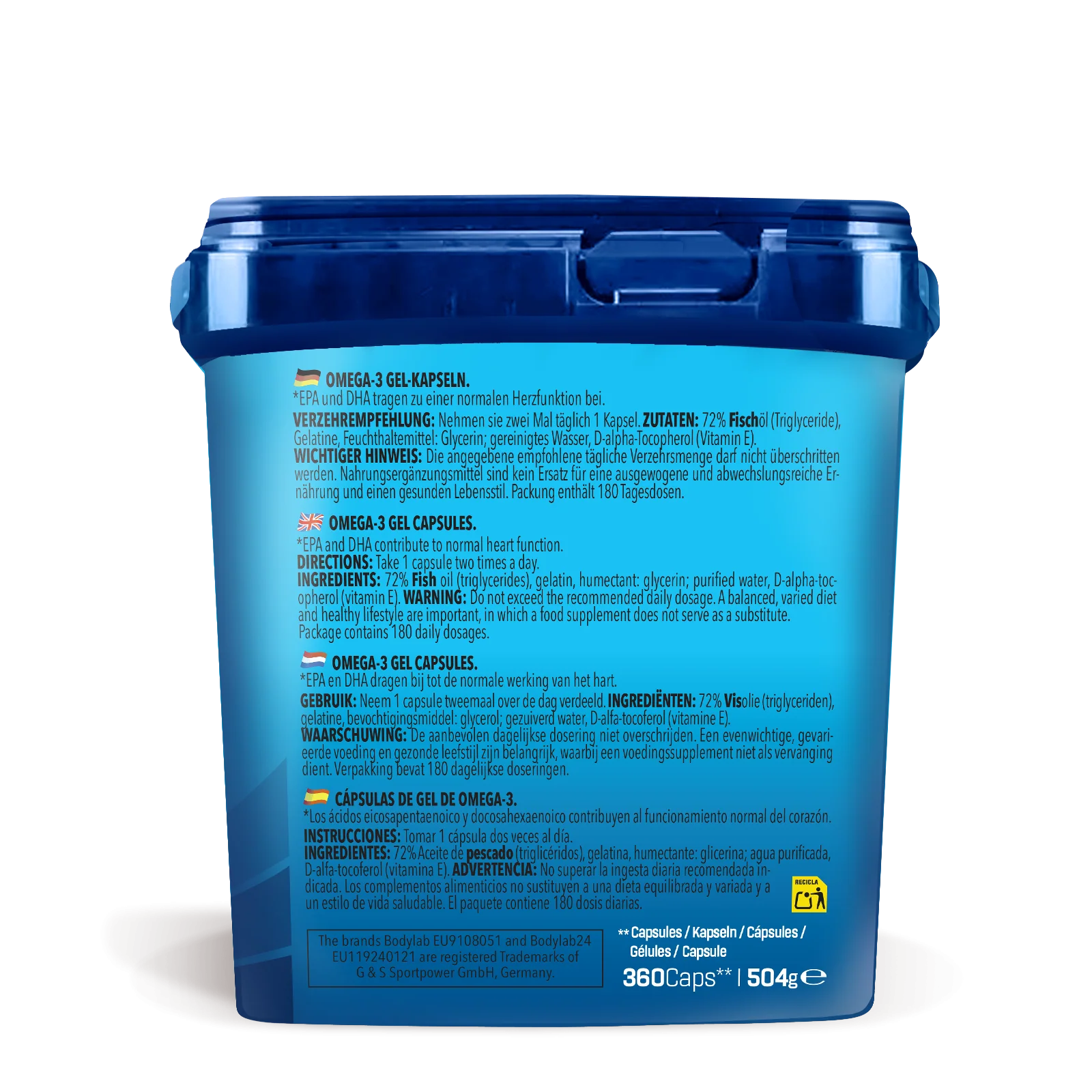 BIG PACK Omega-3 (360 Kapseln) - Image 3