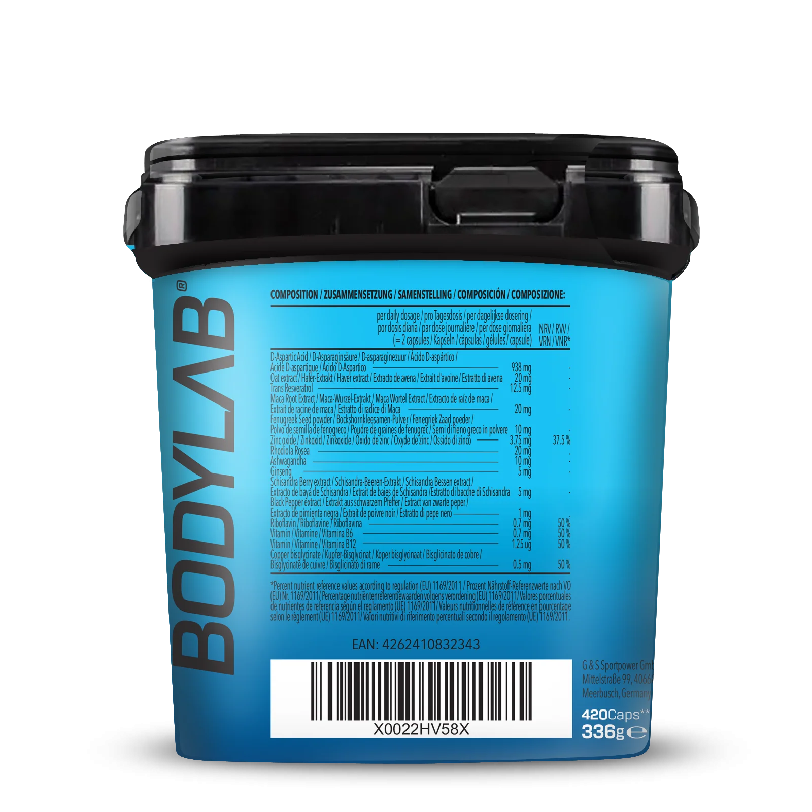 BIG PACK Testo Extreme 2.0 - neue Formel (420 Kapseln) - Image 2