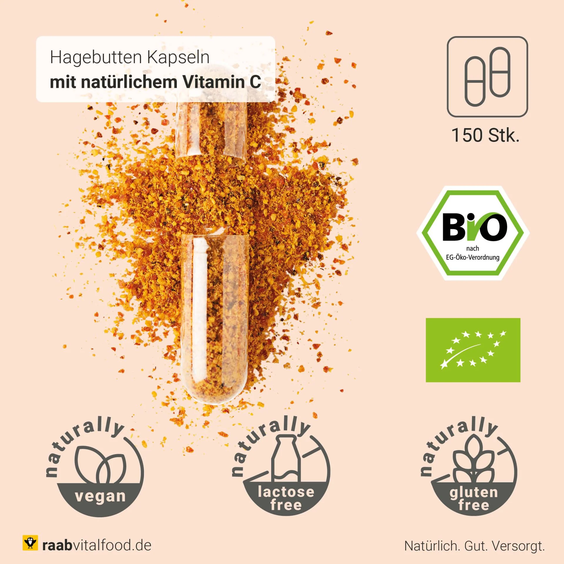 Hagebutte bio (150 Kapseln) - Image 7