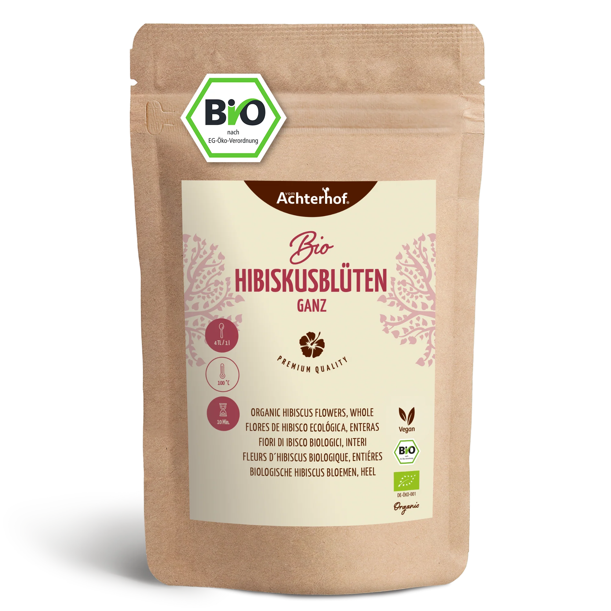 Hibiskusblüten ganz Bio (500g)