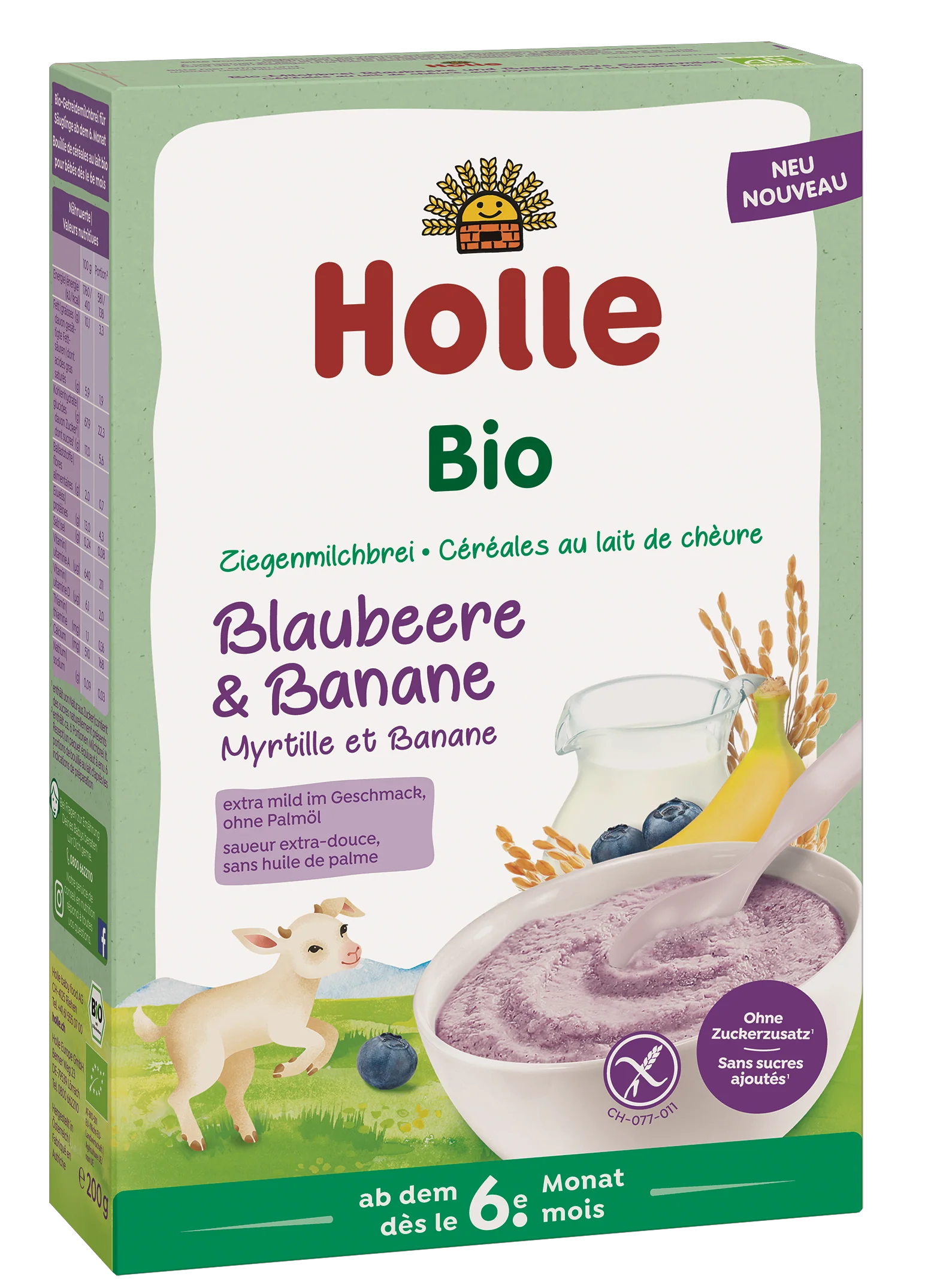 Bio-Milchbrei aus Ziegenmilch ab dem 6. Monat (200g) - Image 4