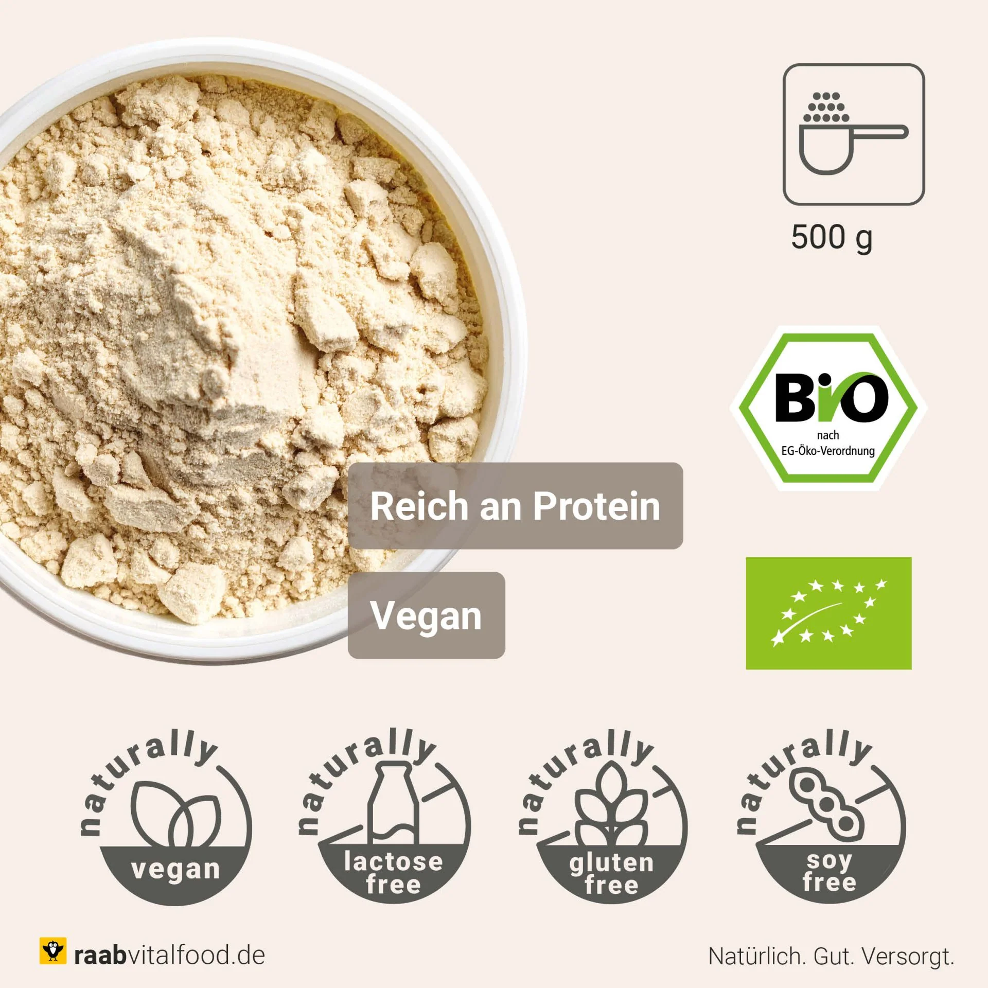 Bio Protein Shake Pure (500g) - Image 4
