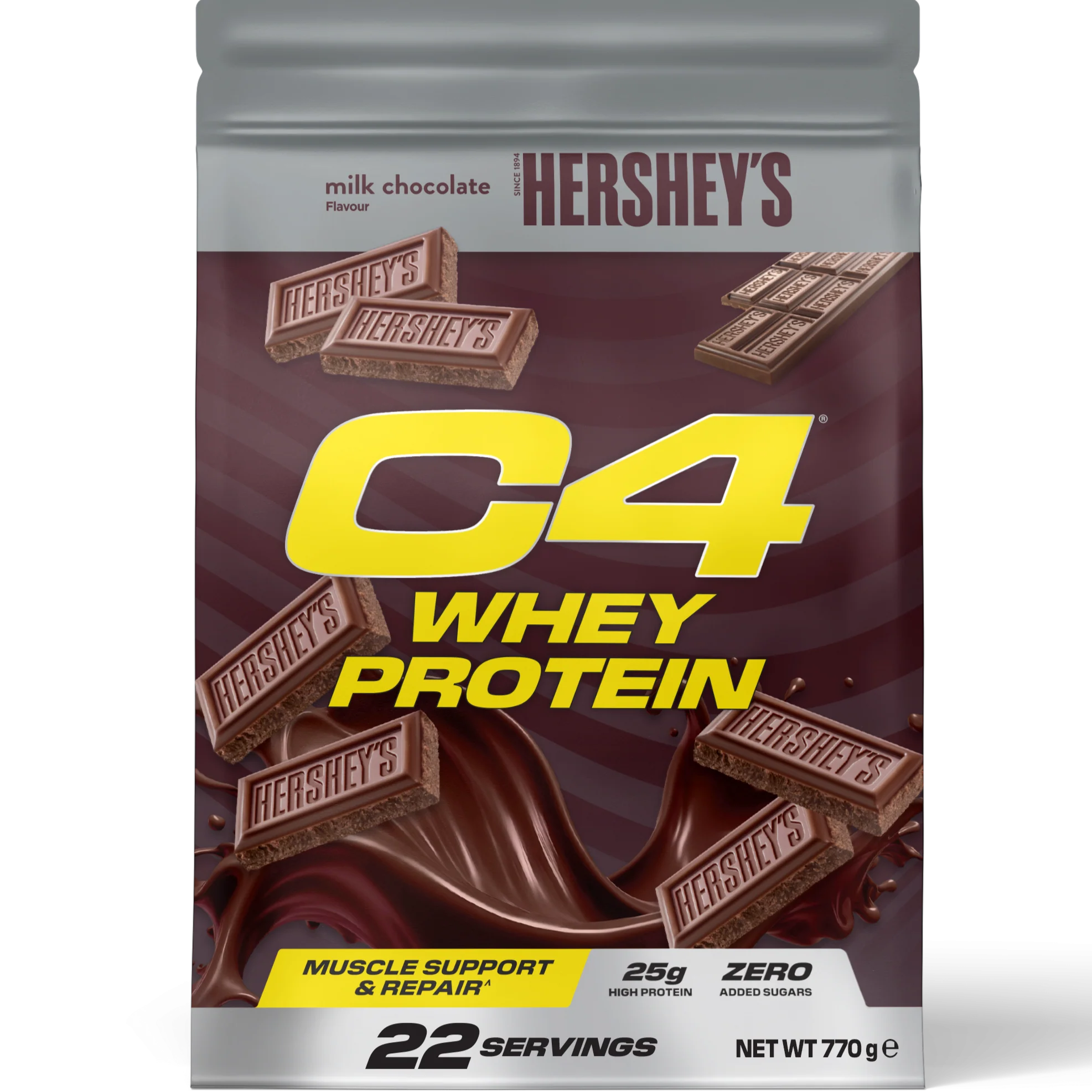 C4 Whey Protein Herhsey's Milk Chocolate (770g)