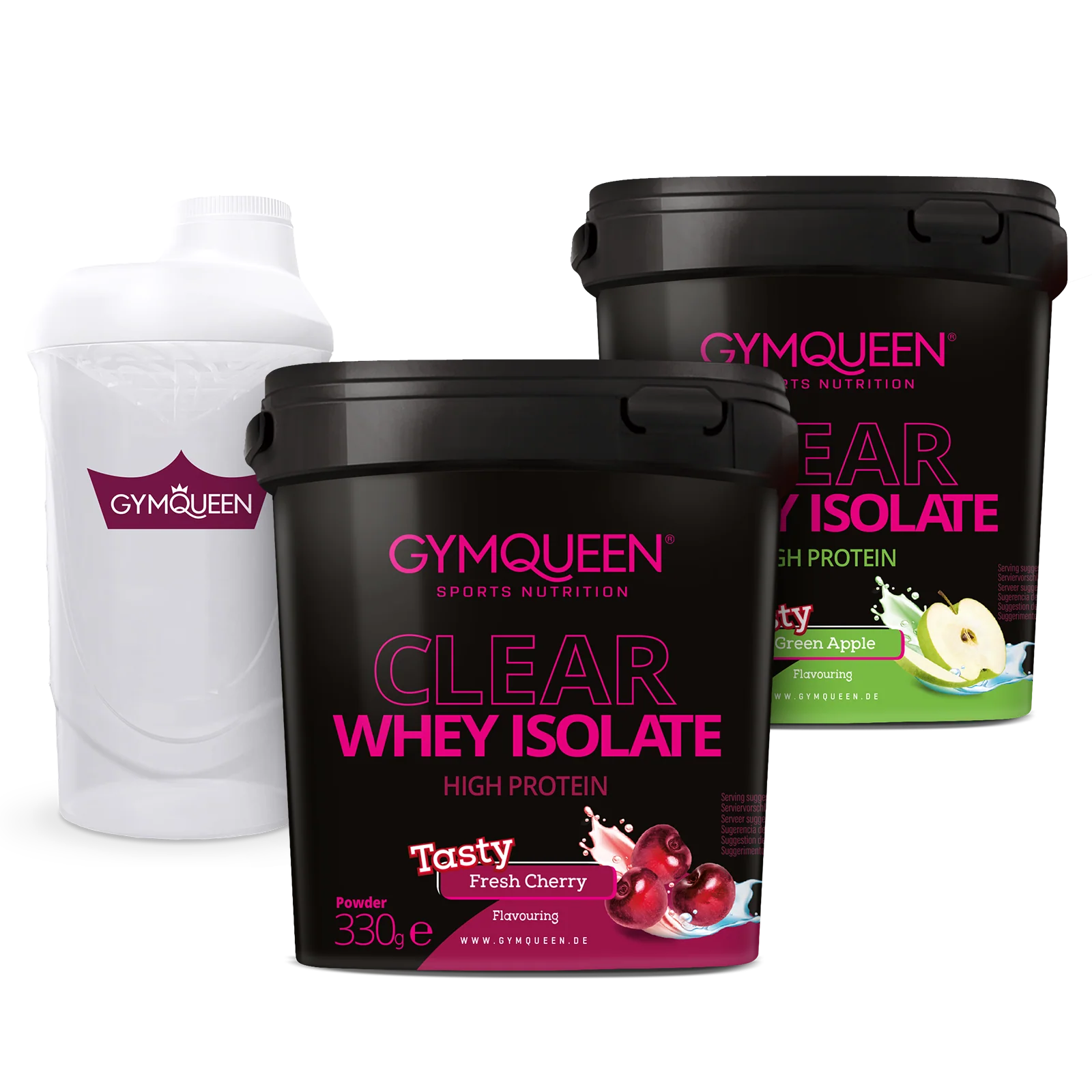 Clear Whey 2er Pack + Shaker
