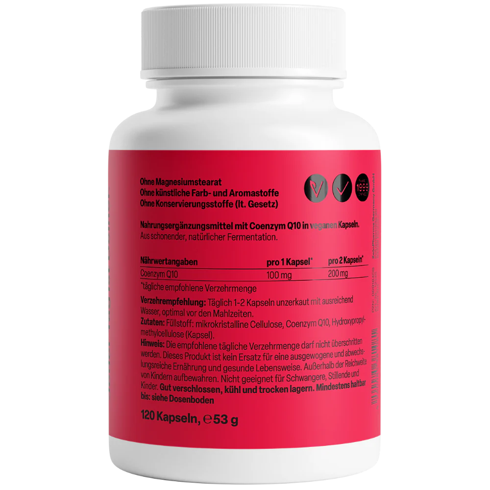 Coenzym Q10 100mg (120 Kapseln) - Image 2