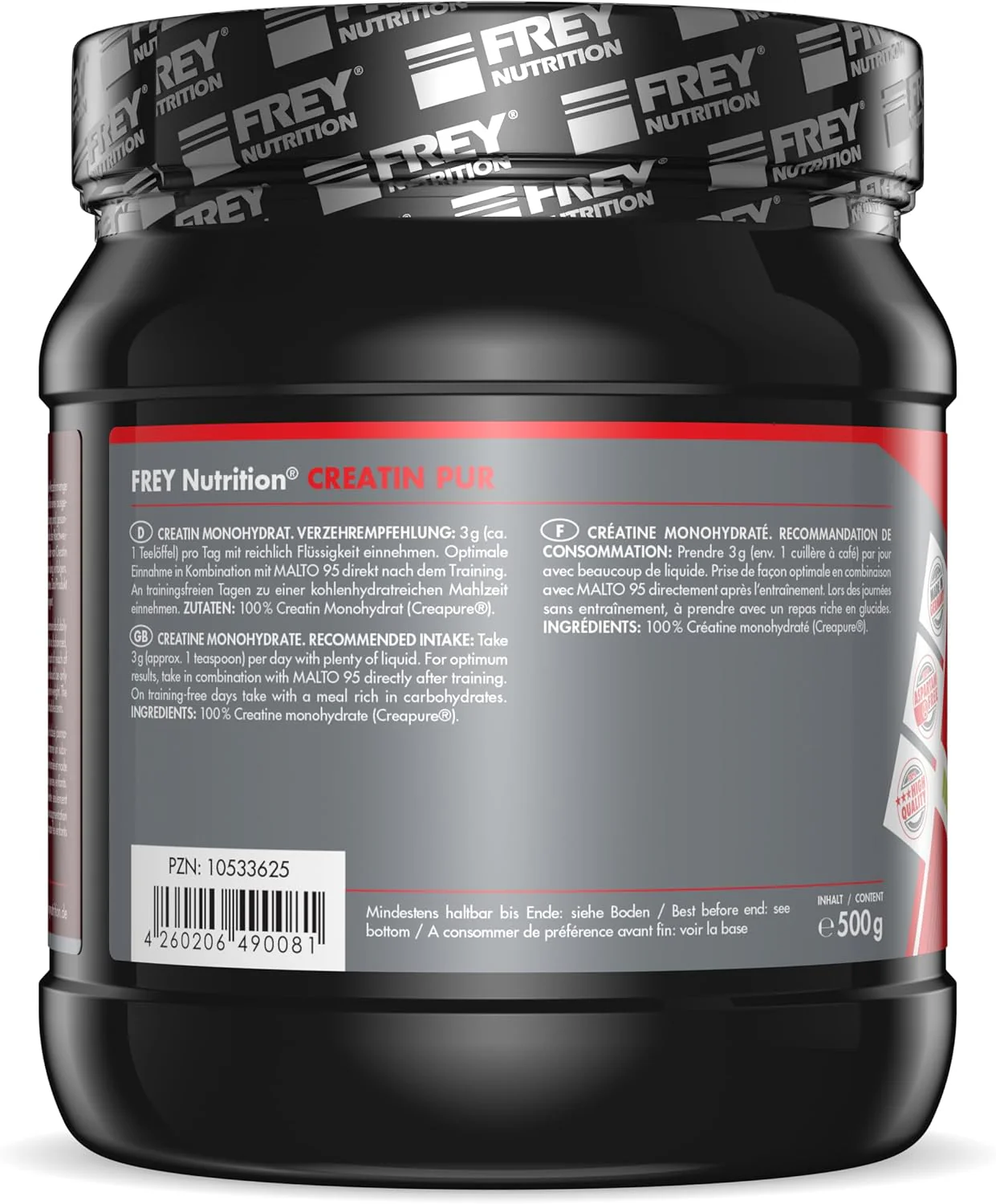 Creatin Pur Creapure® (500g) - Image 3