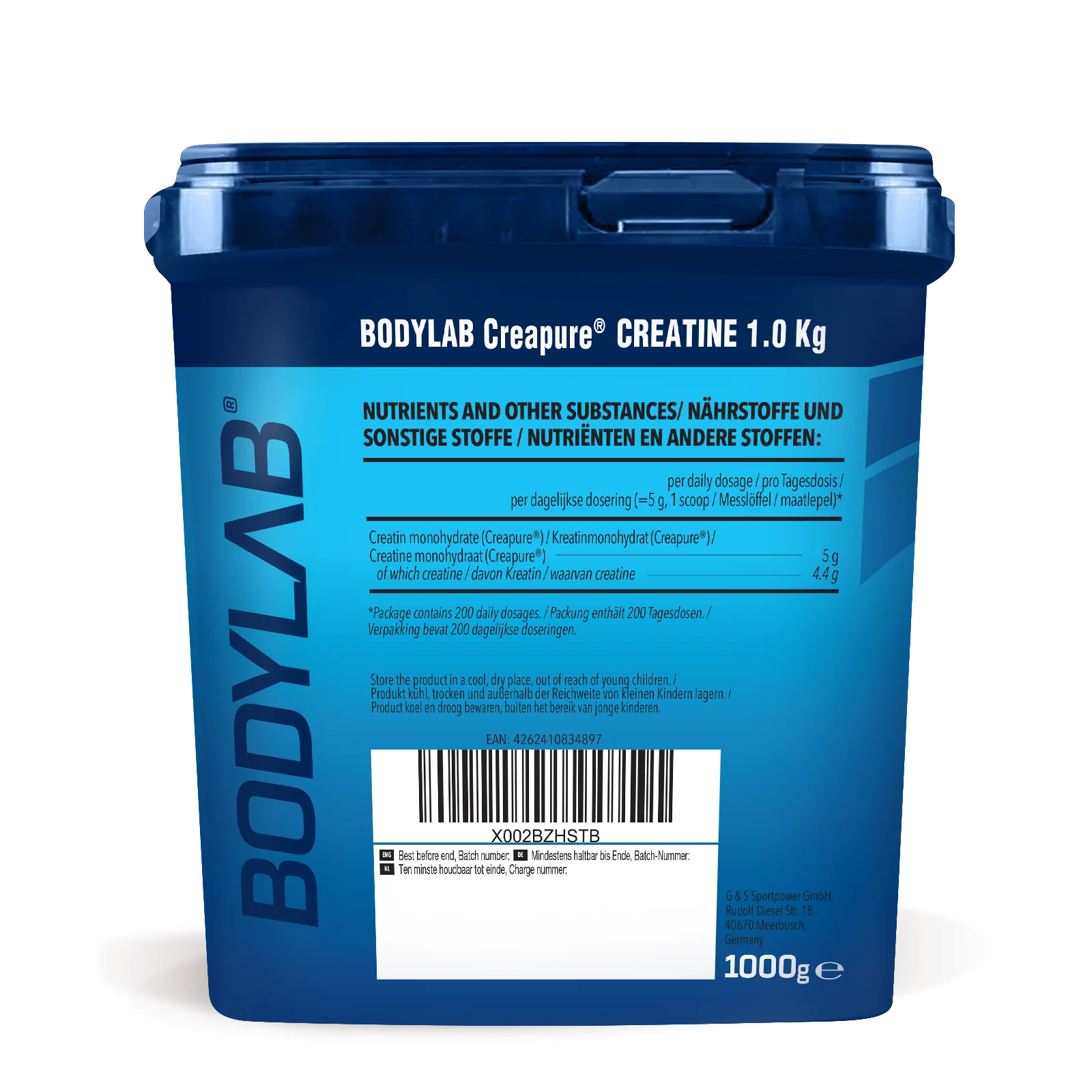 Creatine (Creapure®) (1000g) - Image 3