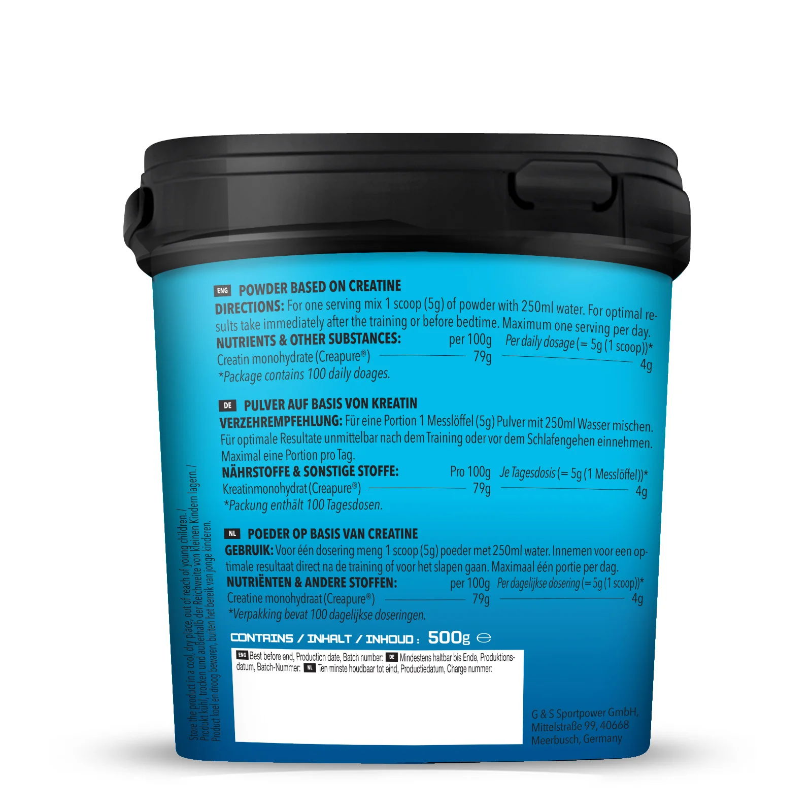 Creatine Creapure® Drink (500g) - Image 9
