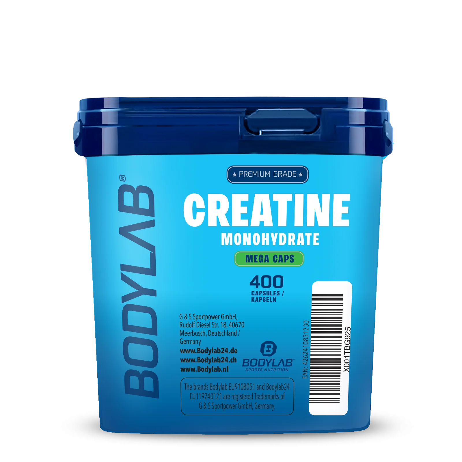Creatine Monohydrate Mega Caps (400 Kapseln) - Image 4