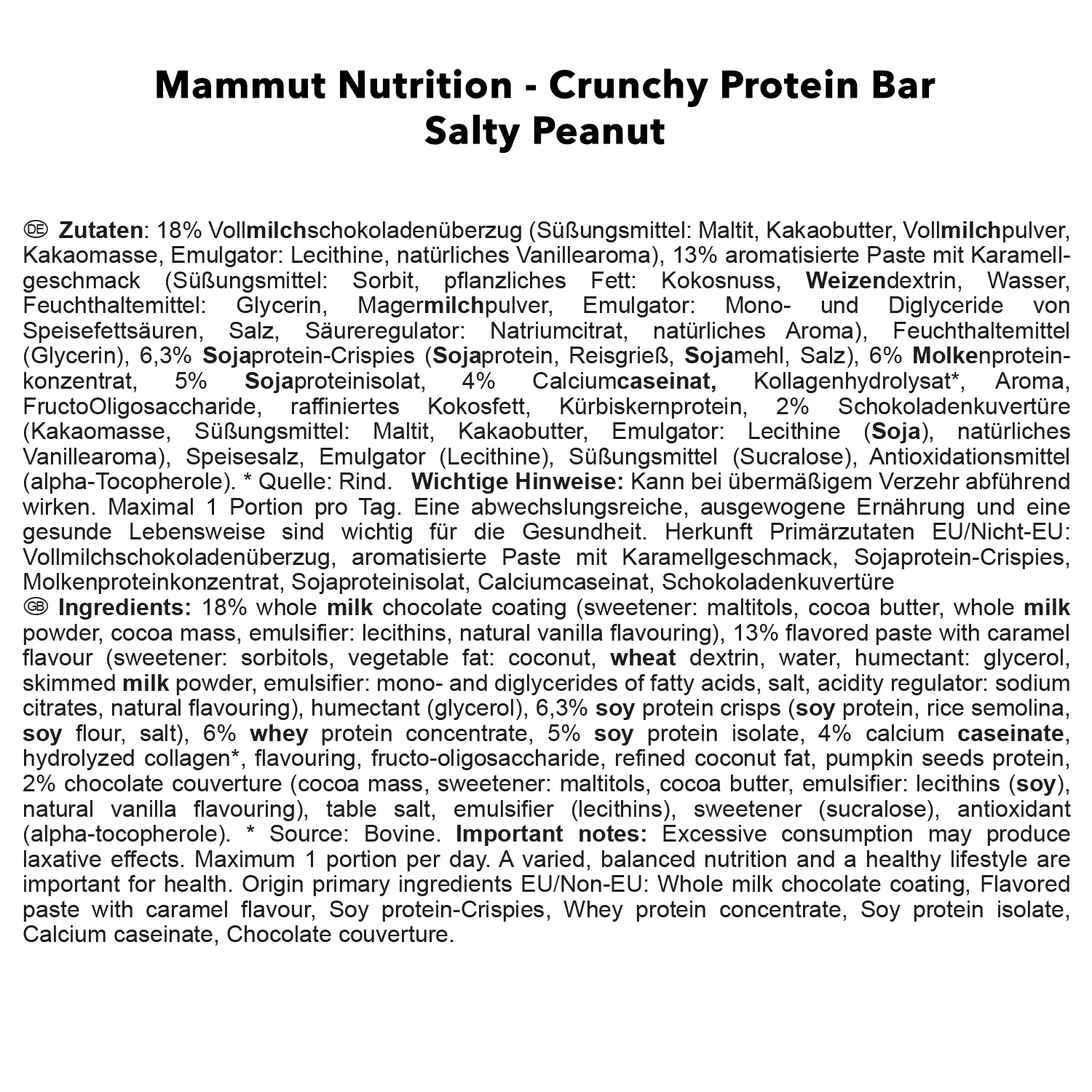 Crunchy Protein Bar (12x45g) - Image 10