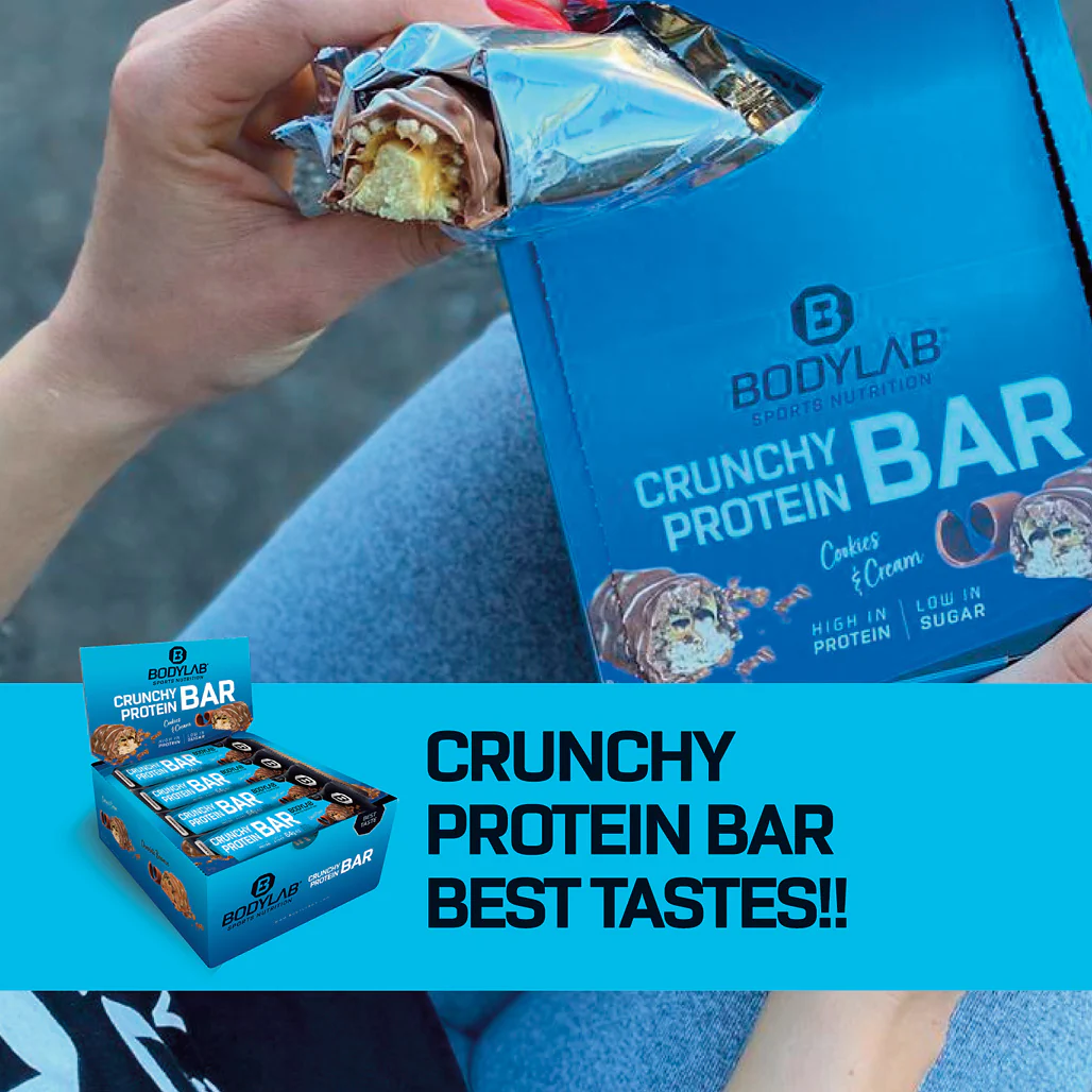 Crunchy Protein Bar (12x64g) - Image 16