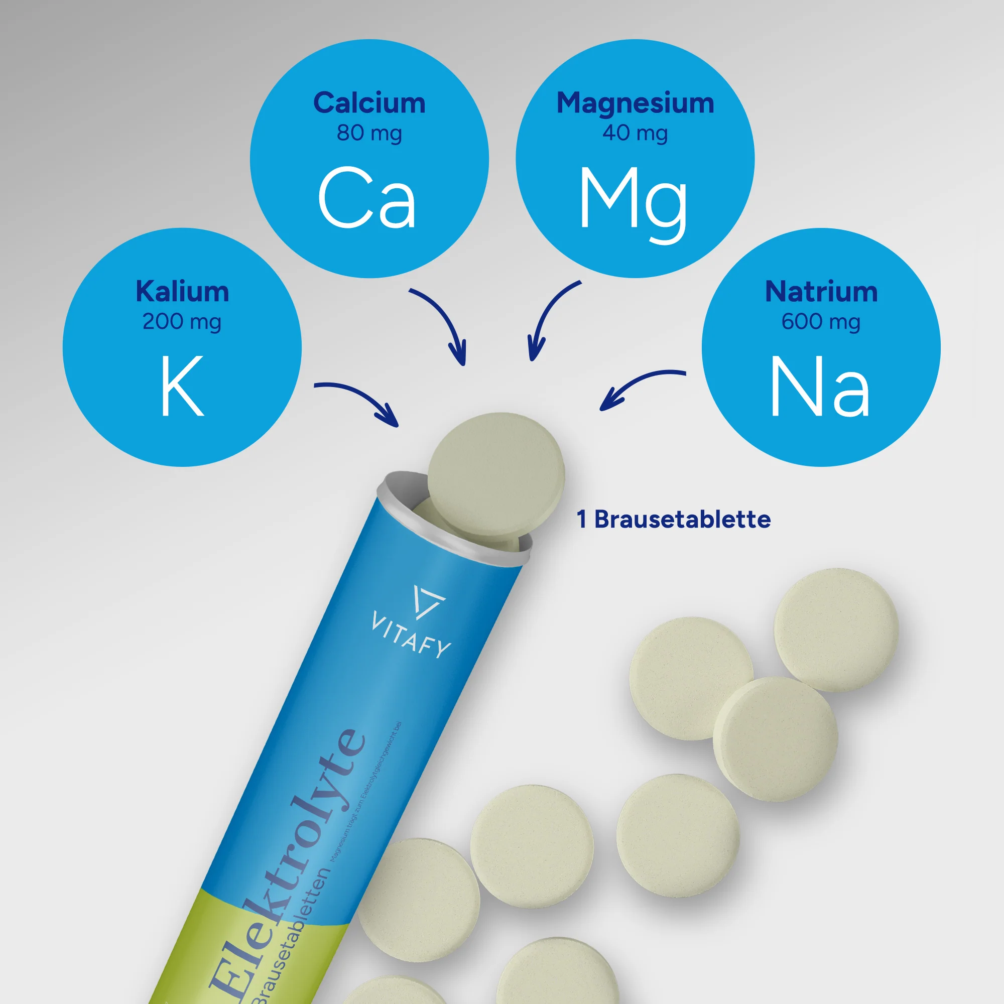 Elektrolyte - Zitrus-Mix (20 Brausetabletten) - Image 2
