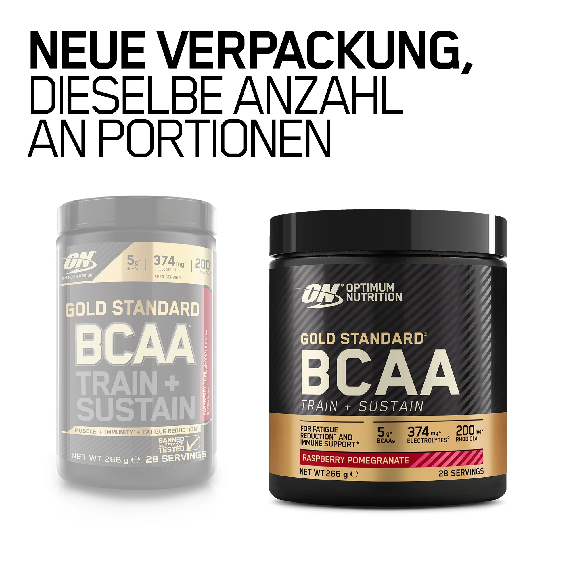 Gold Standard BCAA Train&Sustain (266g) - Image 4