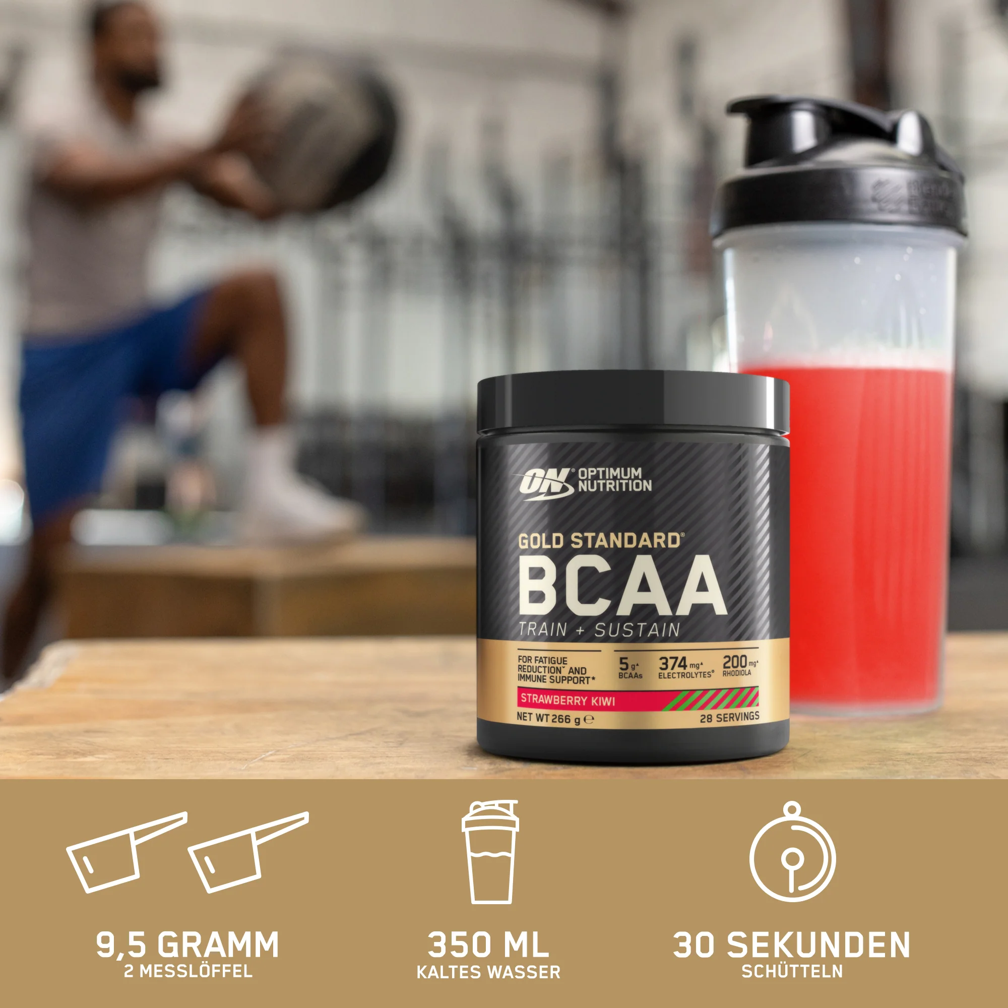 Gold Standard BCAA Train&Sustain (266g) - Image 6