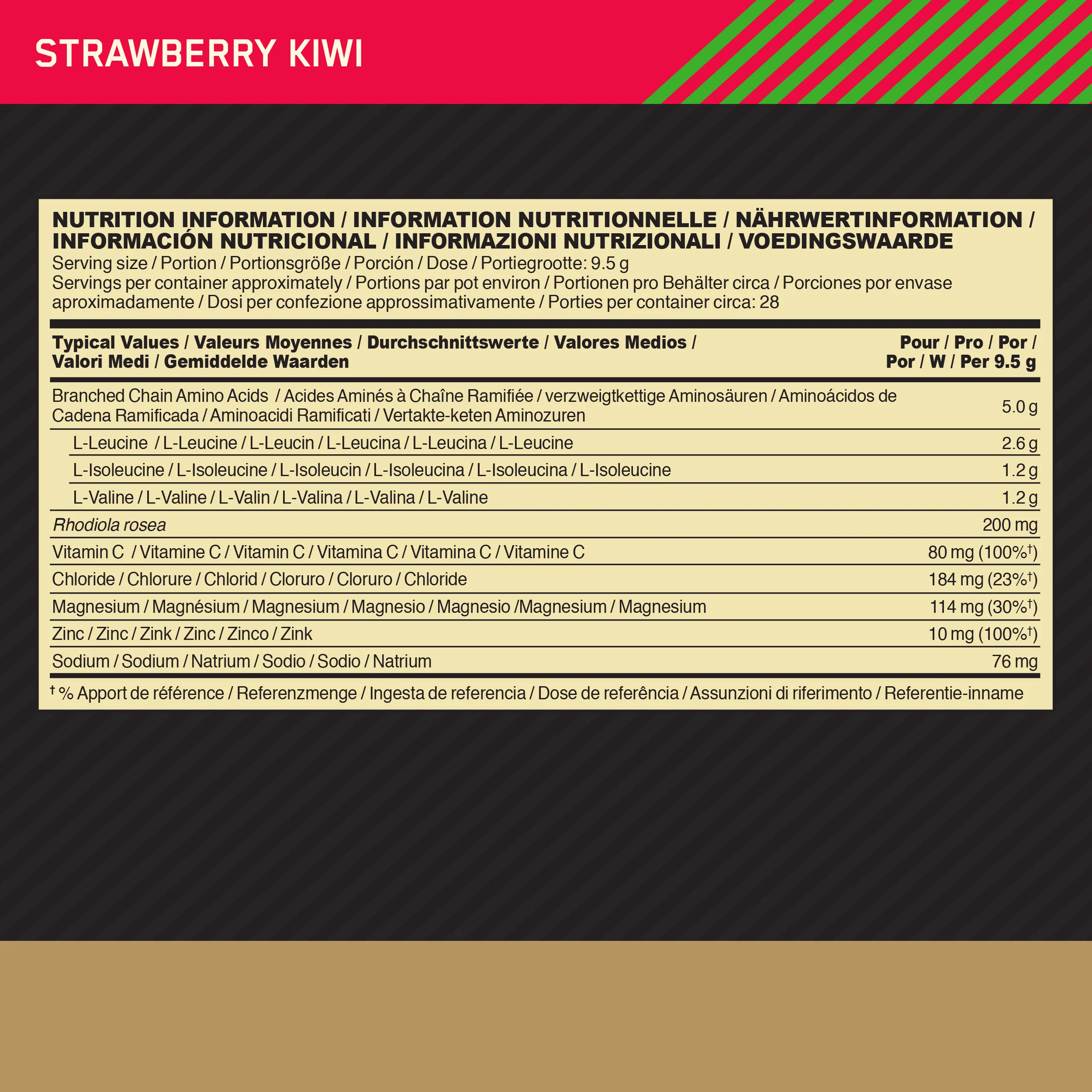 Gold Standard BCAA Train&Sustain (266g) - Image 9