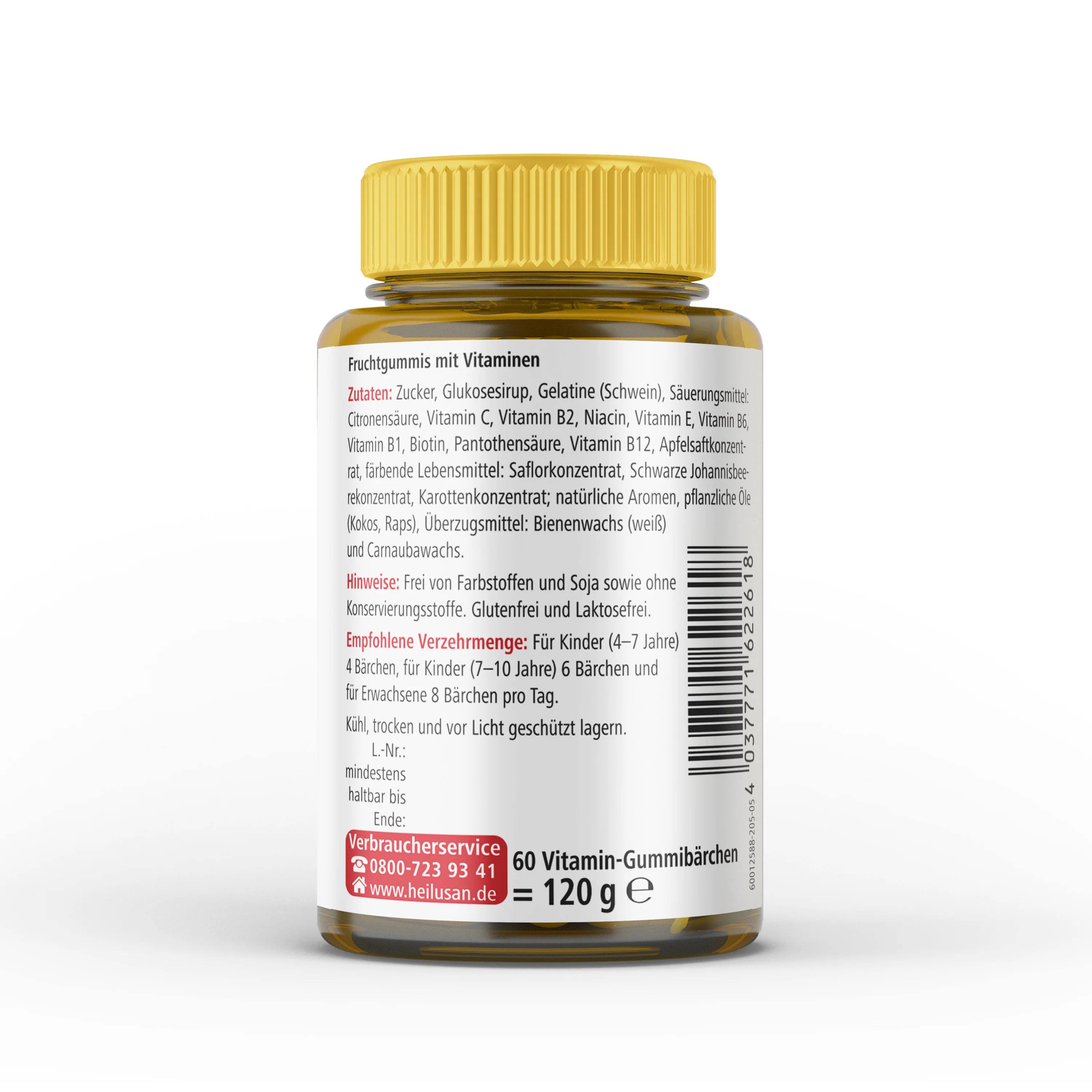 Heilusan Vitamin Gummibärchen (60 Stück) - Image 2