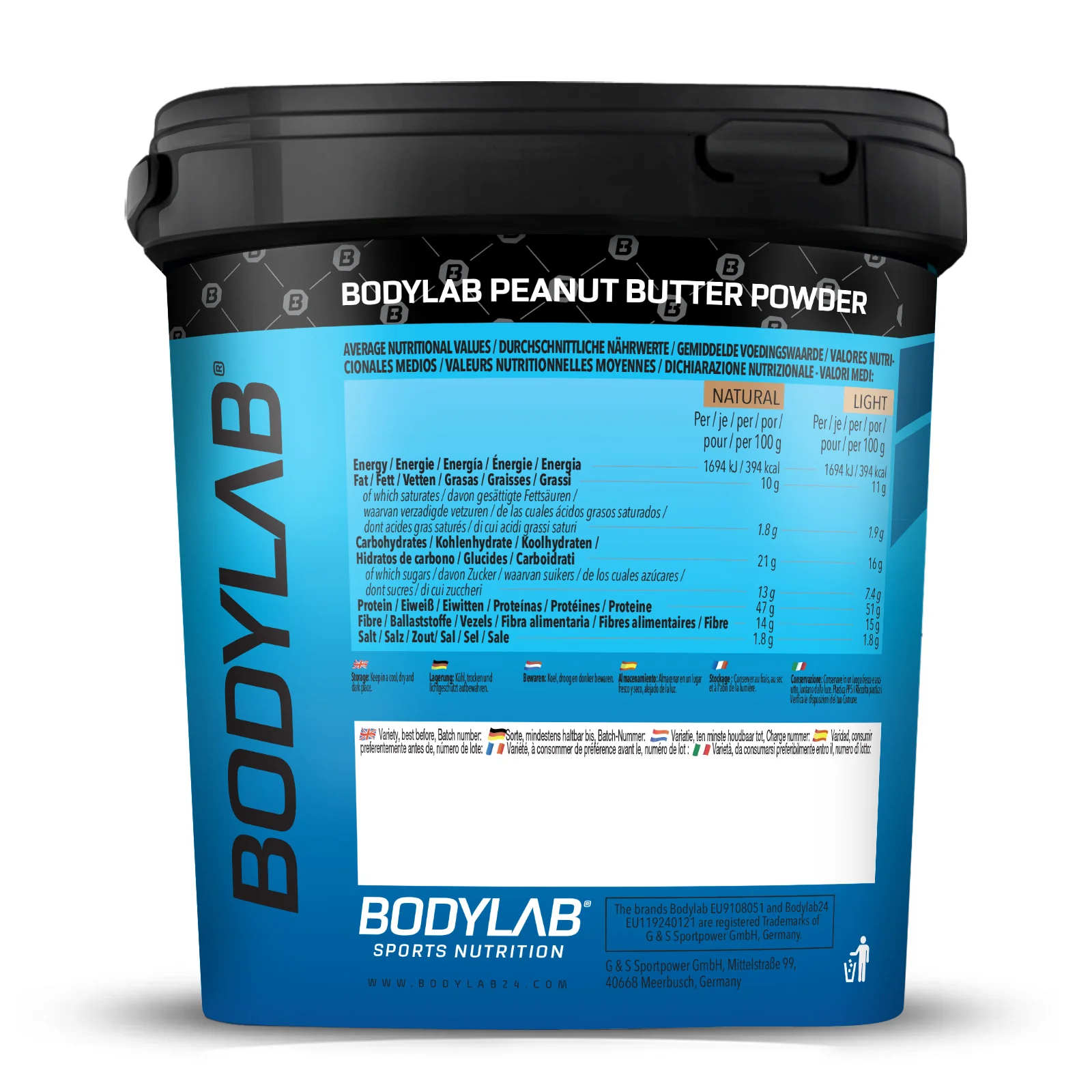 High Protein Peanut Butter Powder (960g) - Image 2