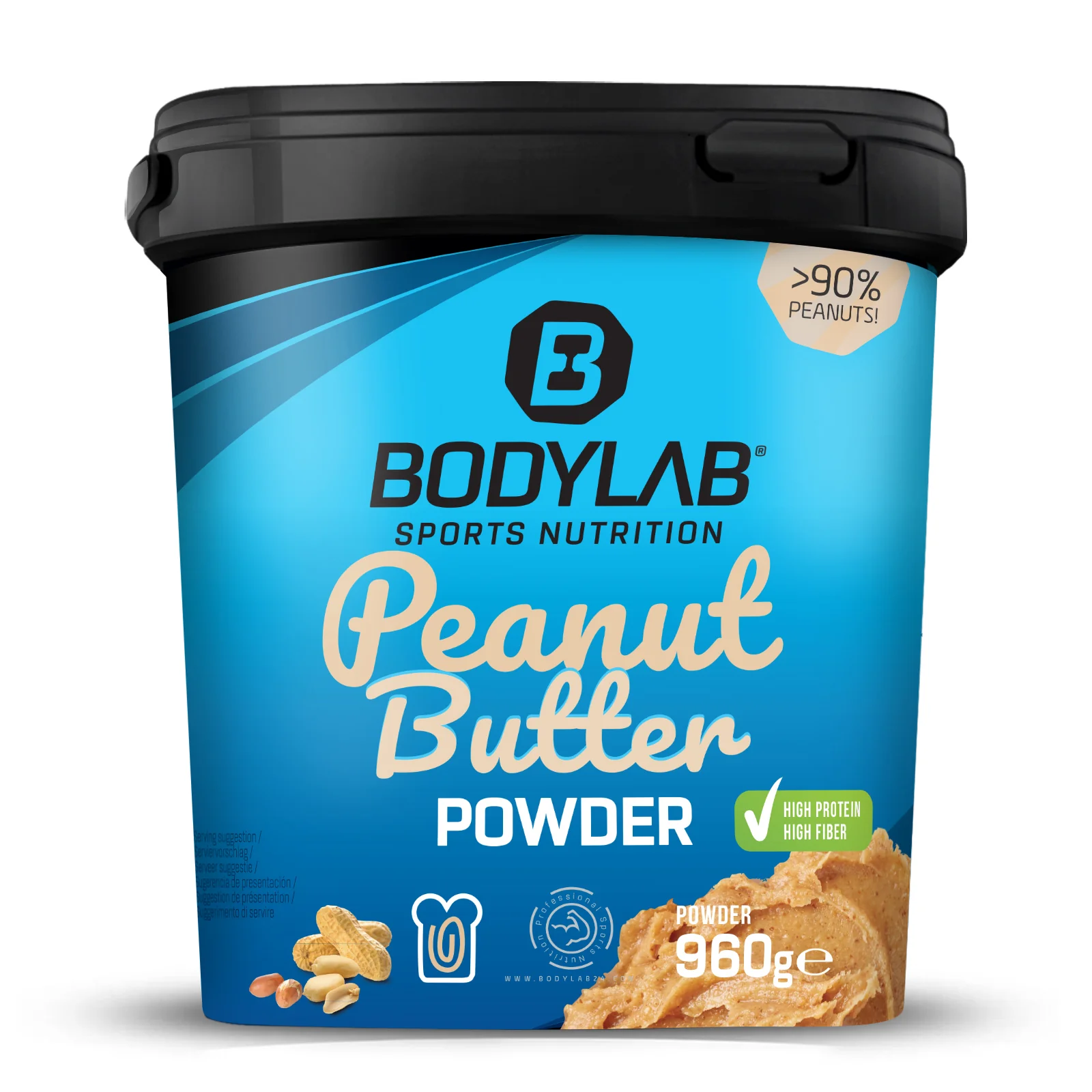 High Protein Peanut Butter Powder (960g) - Image 7