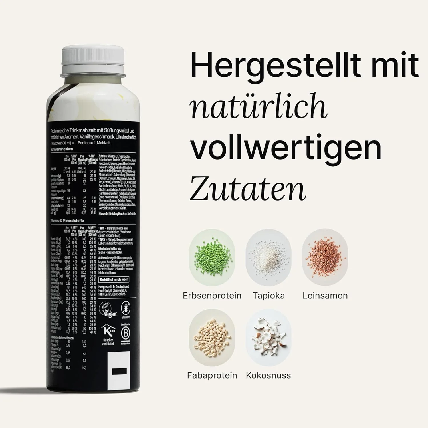 Huel Black Edition Trinkmahlzeit (8x500ml) - Image 6