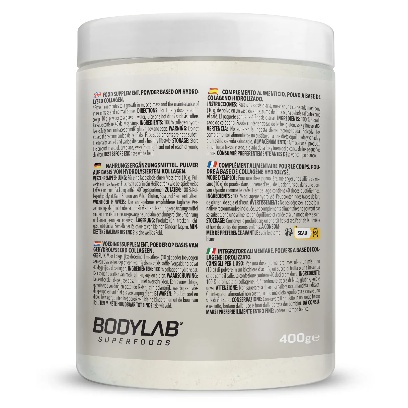 Hydrolised Collagen (400g) - Image 15