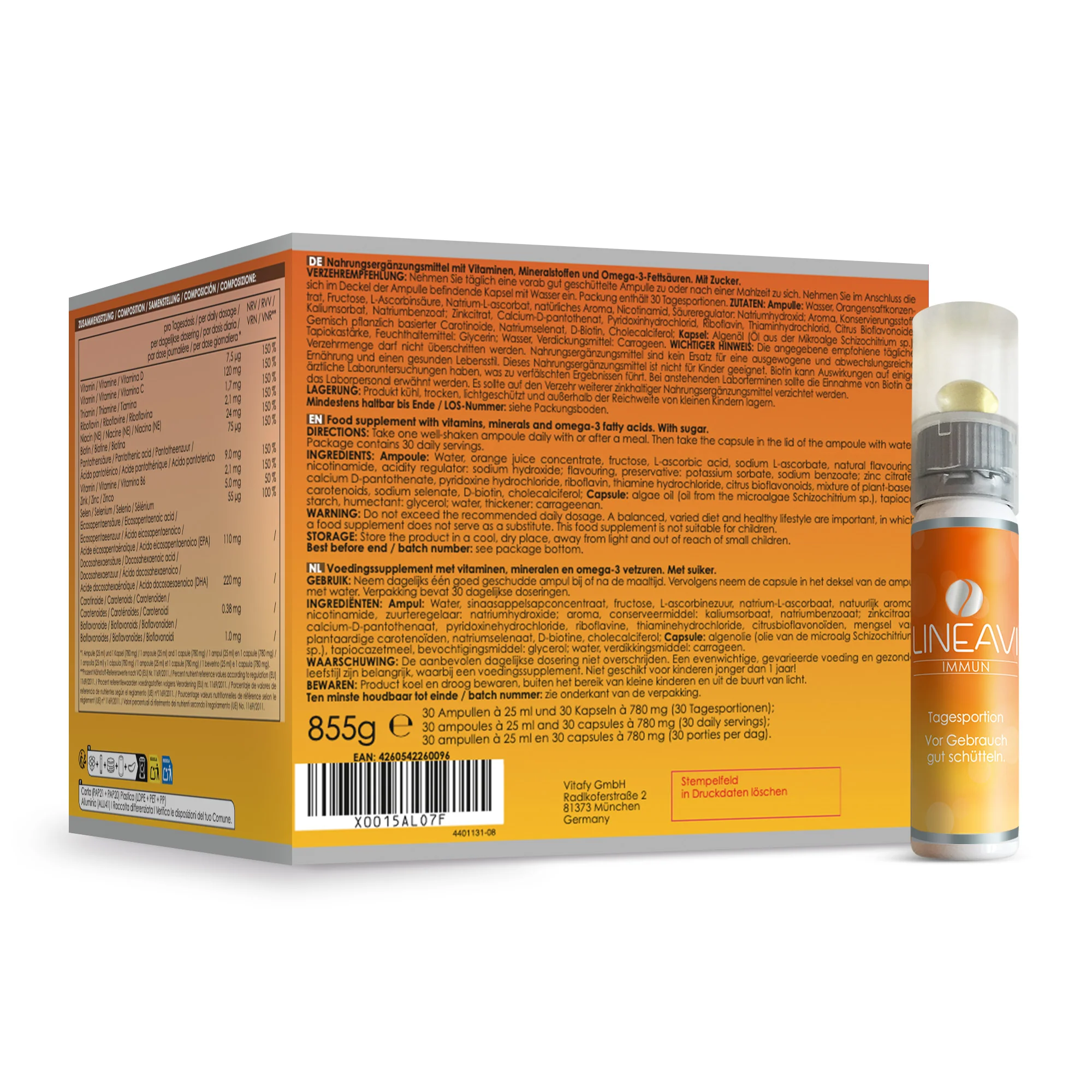 Immun 3-Monatspackung (3x30x25ml Trinkfläschchen + 3x30 Omega 3 Kapseln) - Image 8