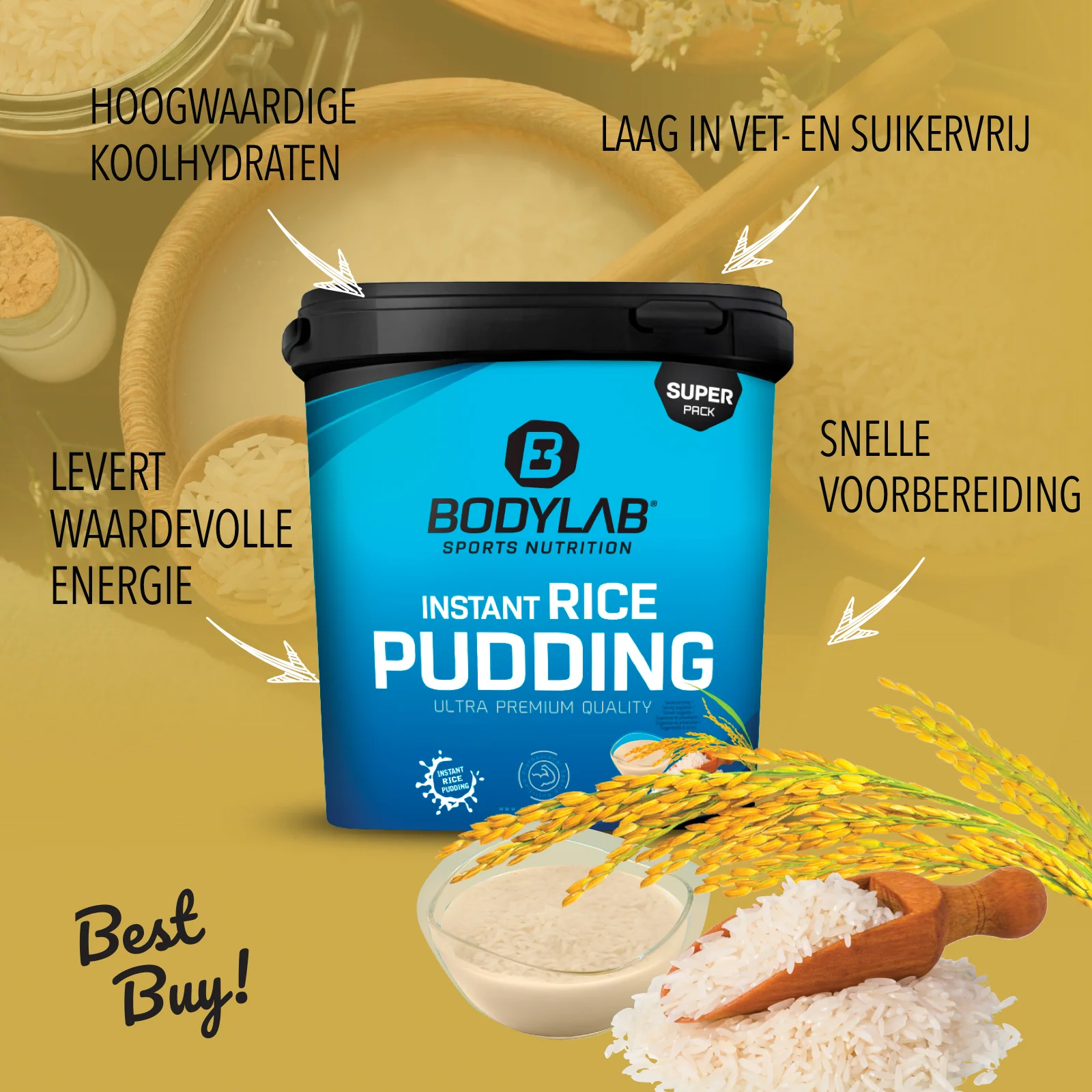 Instant Rice Pudding (3000g) - Image 3
