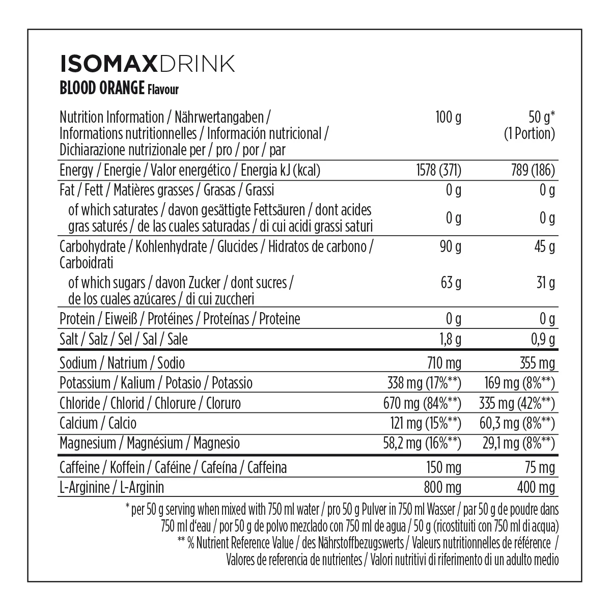 Isomax - Blutorange (1200g) - Image 5