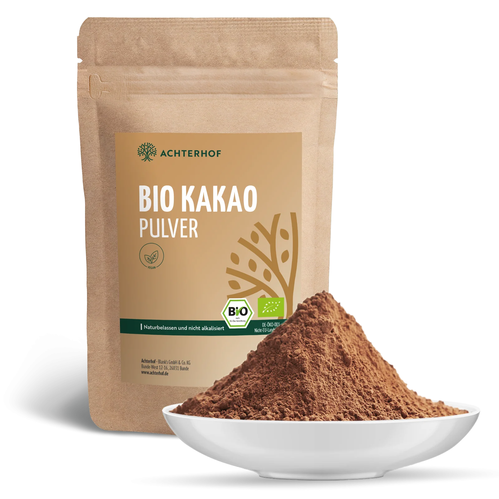 Kakao Pulver Bio (500g) - Image 2